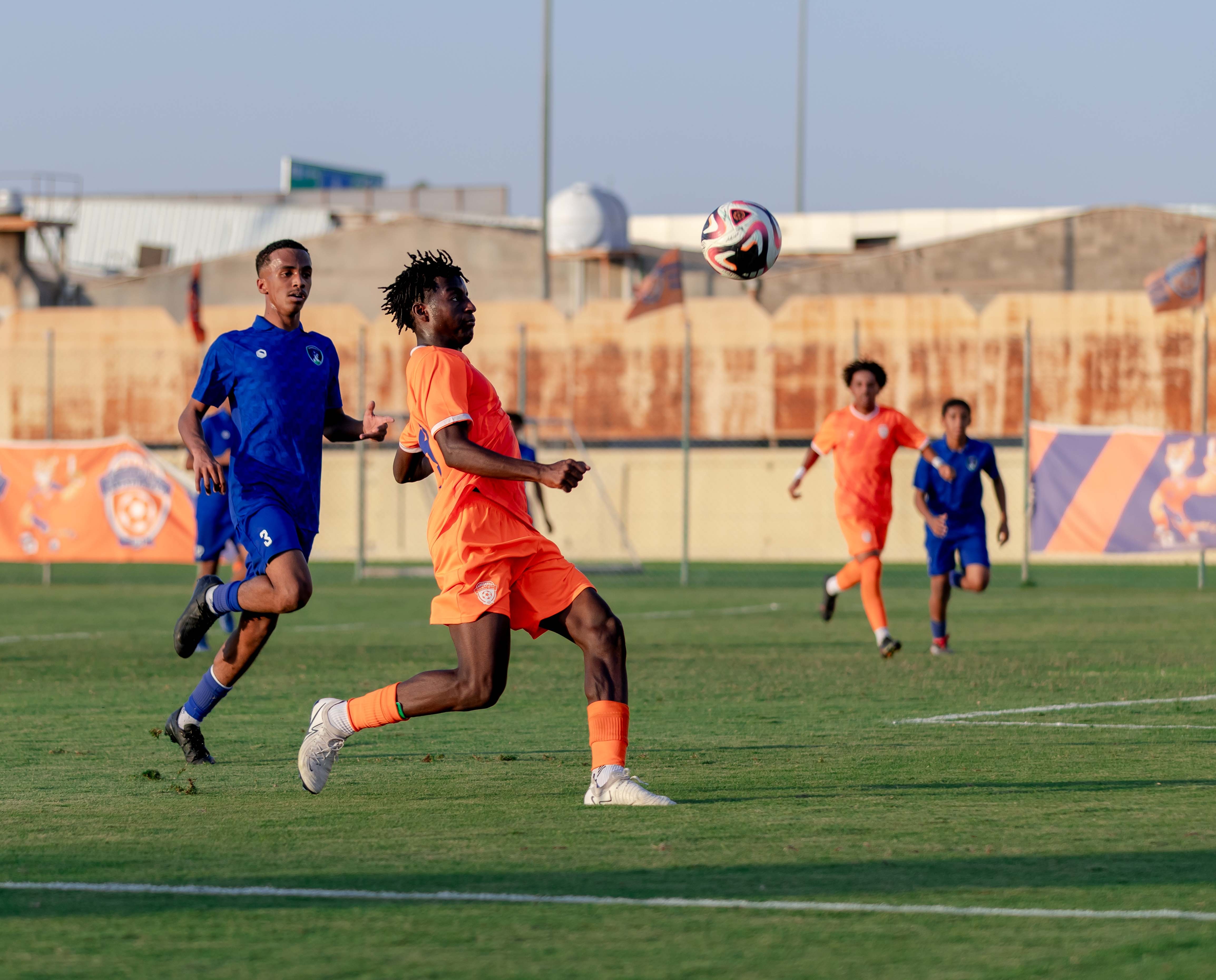 الفيحاء تحت 17 سنة يكسب لقاء نظيره نادي الشعلة بستة أهداف
