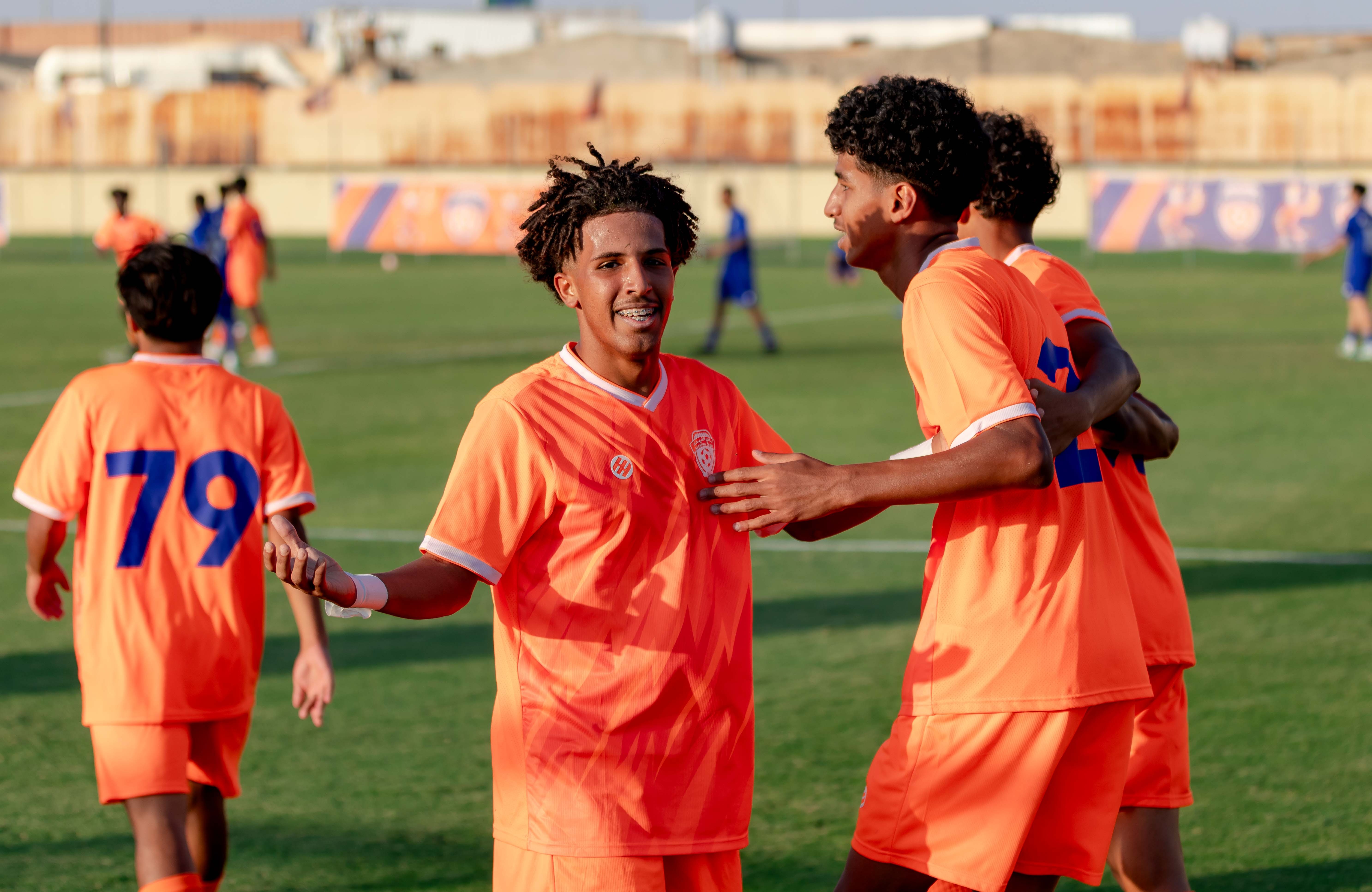 الفيحاء تحت 17 سنة يكسب لقاء نظيره نادي الشعلة بستة أهداف