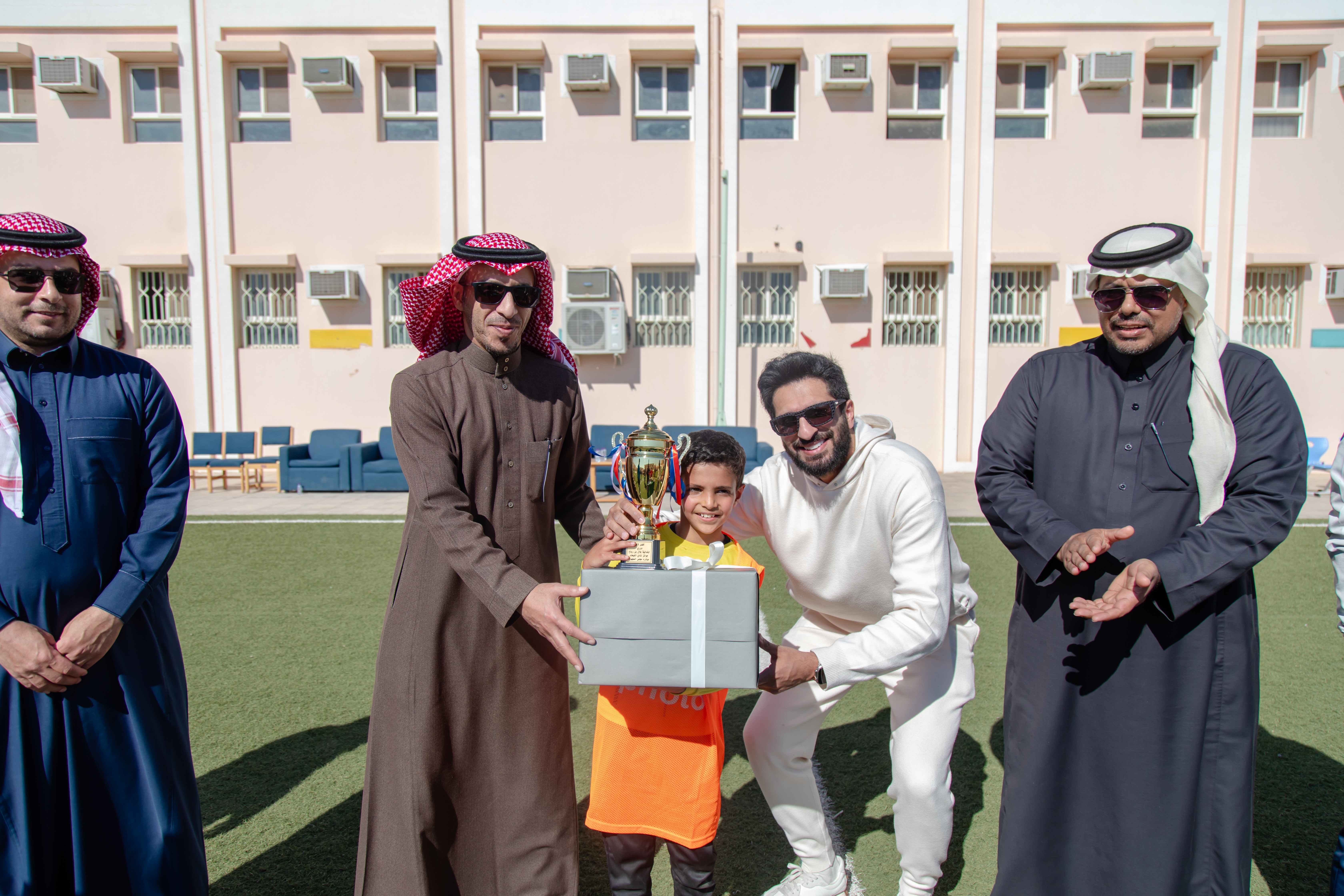 في إطار مبادرة الحضور الجماهيري التي ينظمها مجلس الجمهور الفيحاوي، الفيحاء يرعى دوري "فهود المجمعة"