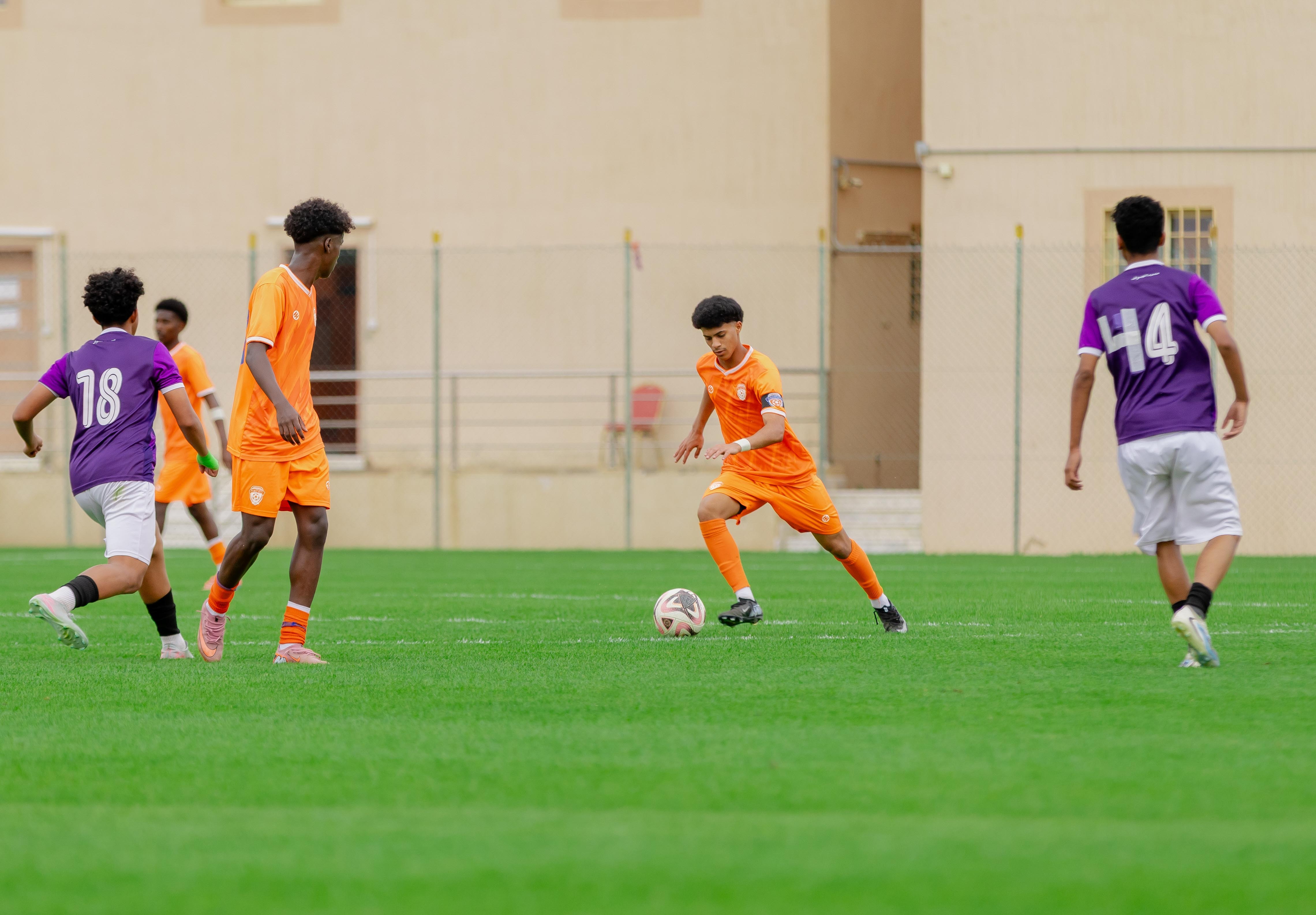 الفيحاء تحت 17 سنة يكسب لقاء نظيرة نادي القلعة