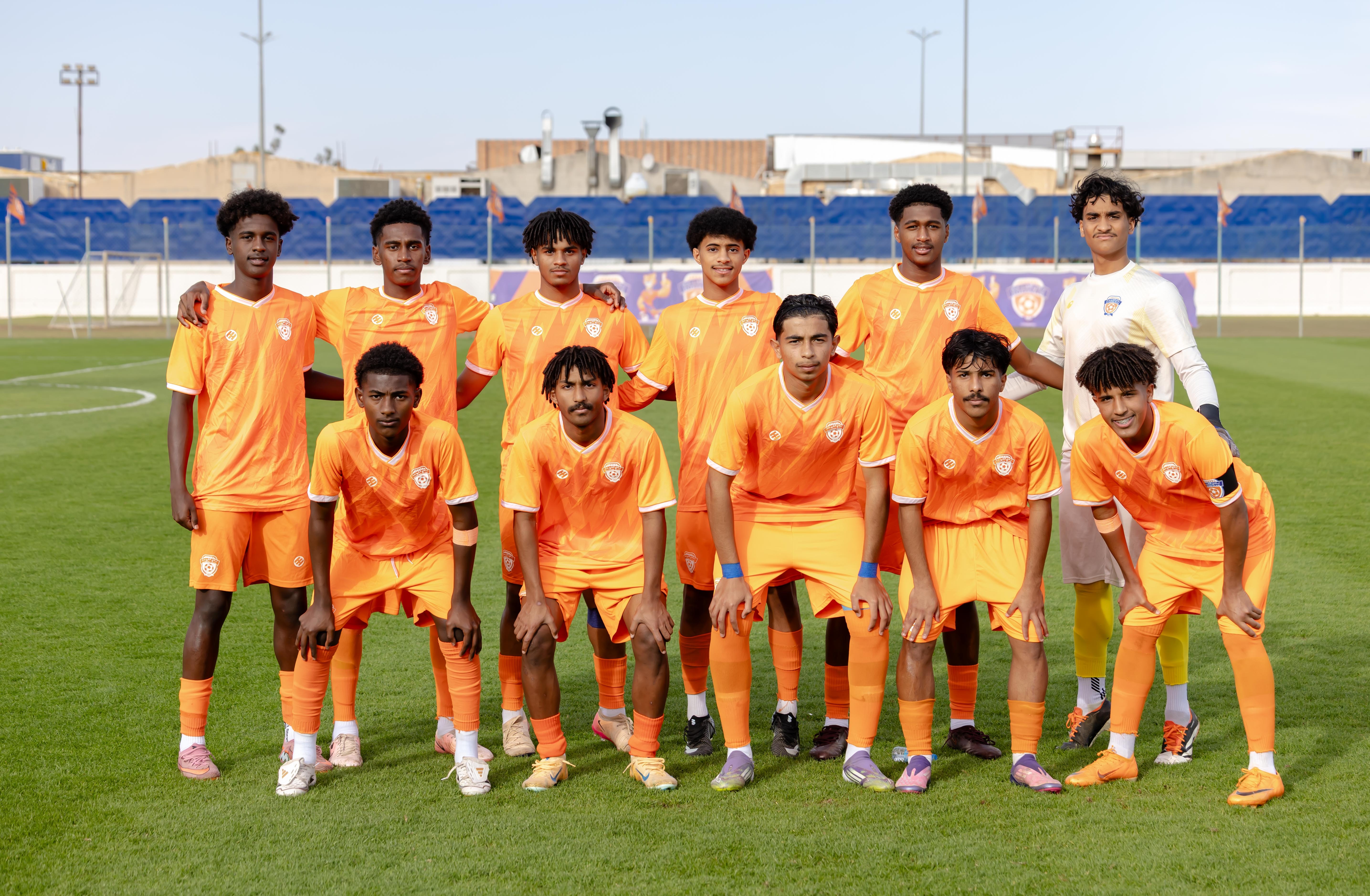 الفيحاء تحت 17 سنة يكسب لقاء نظيرة نادي الامجاد