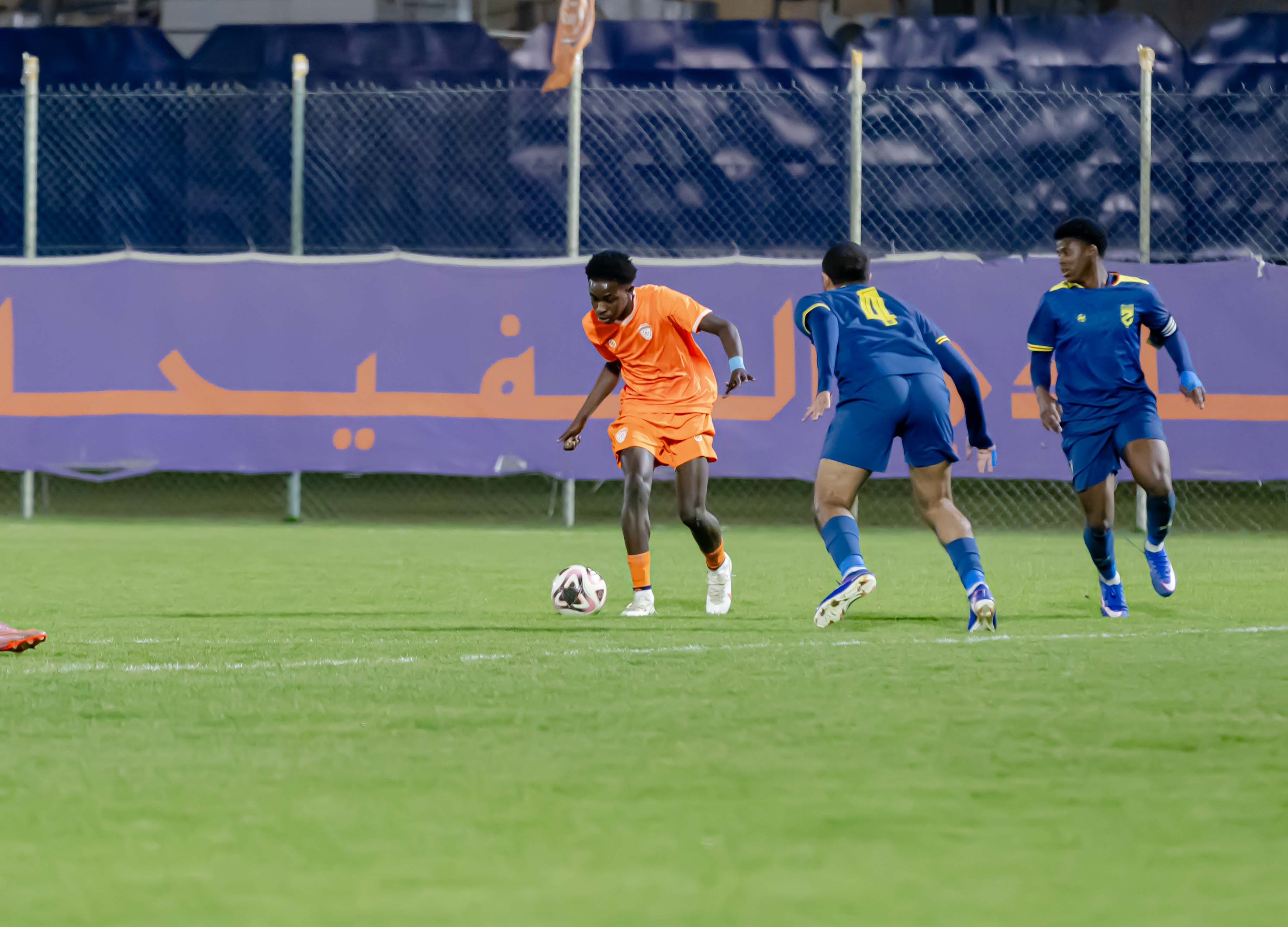 الفيحاء تحت 18 سنة يتعادل ايجابياً مع نظيرة نادي الحزم