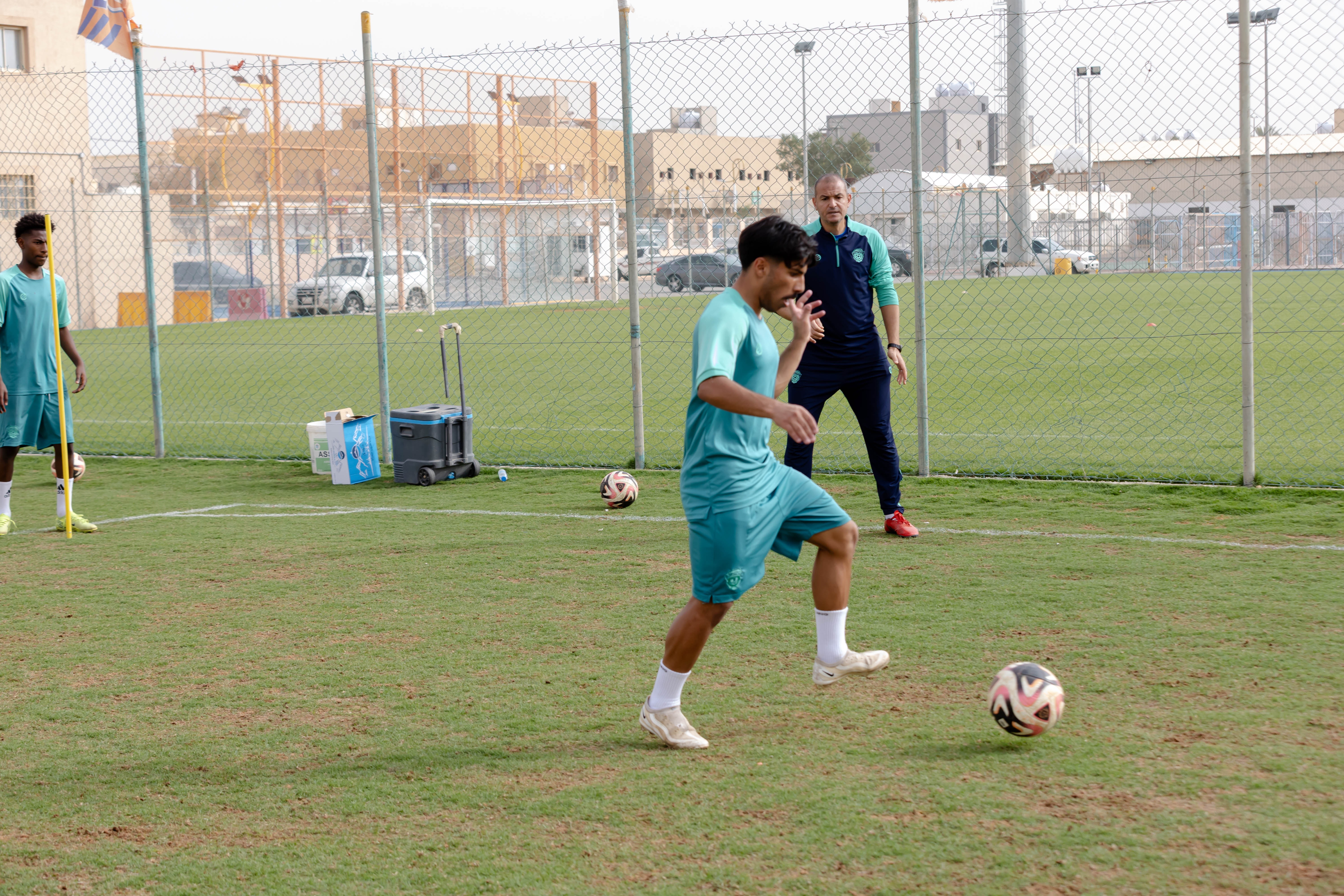 الفيحاء يجري تمرينه الرئيس لمواجهة نظيرة الوحدة