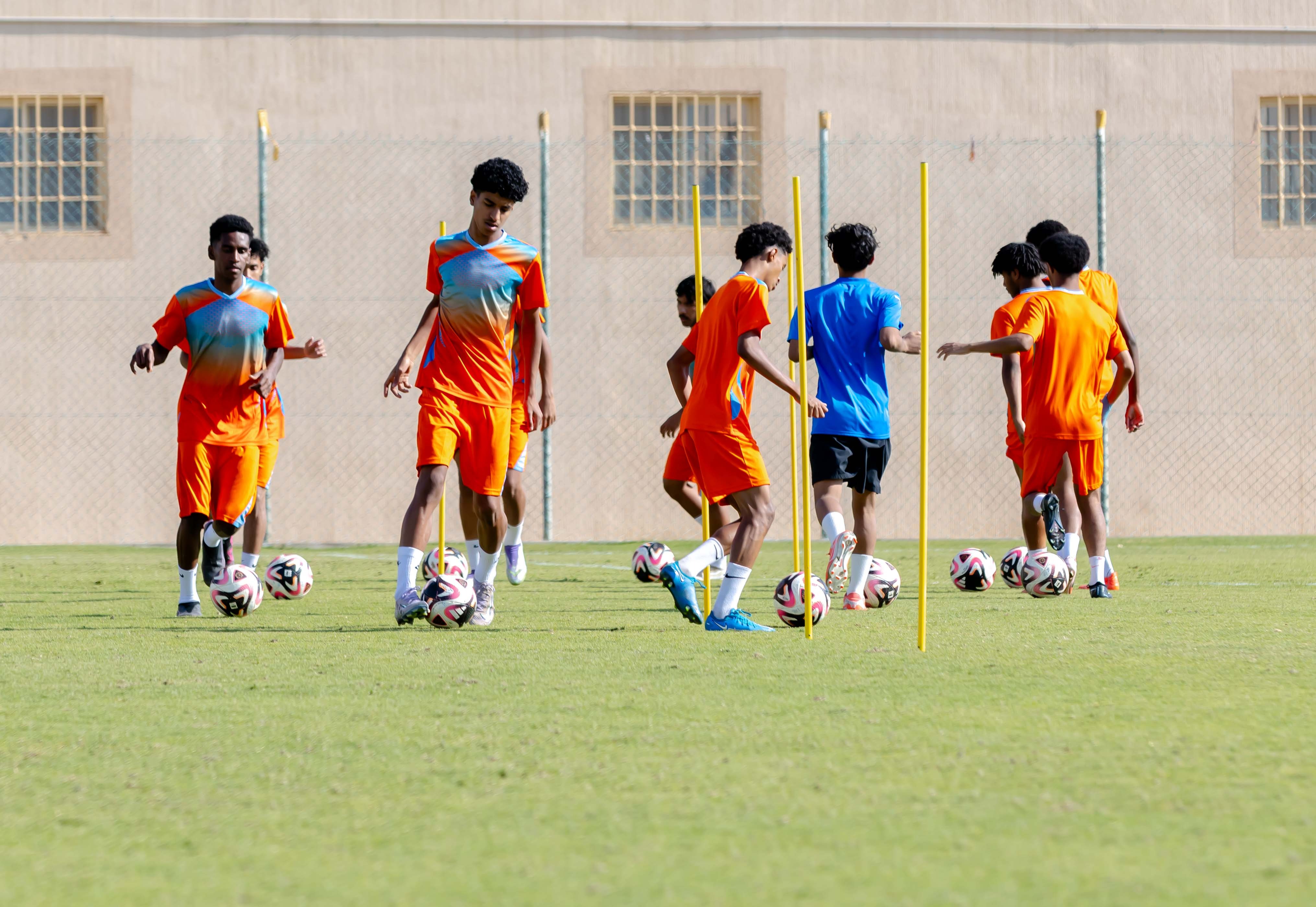 الفيحاء تحت 17 سنة يجري تمرينه الرئيس لمواجهة نظيره نادي القنفذة