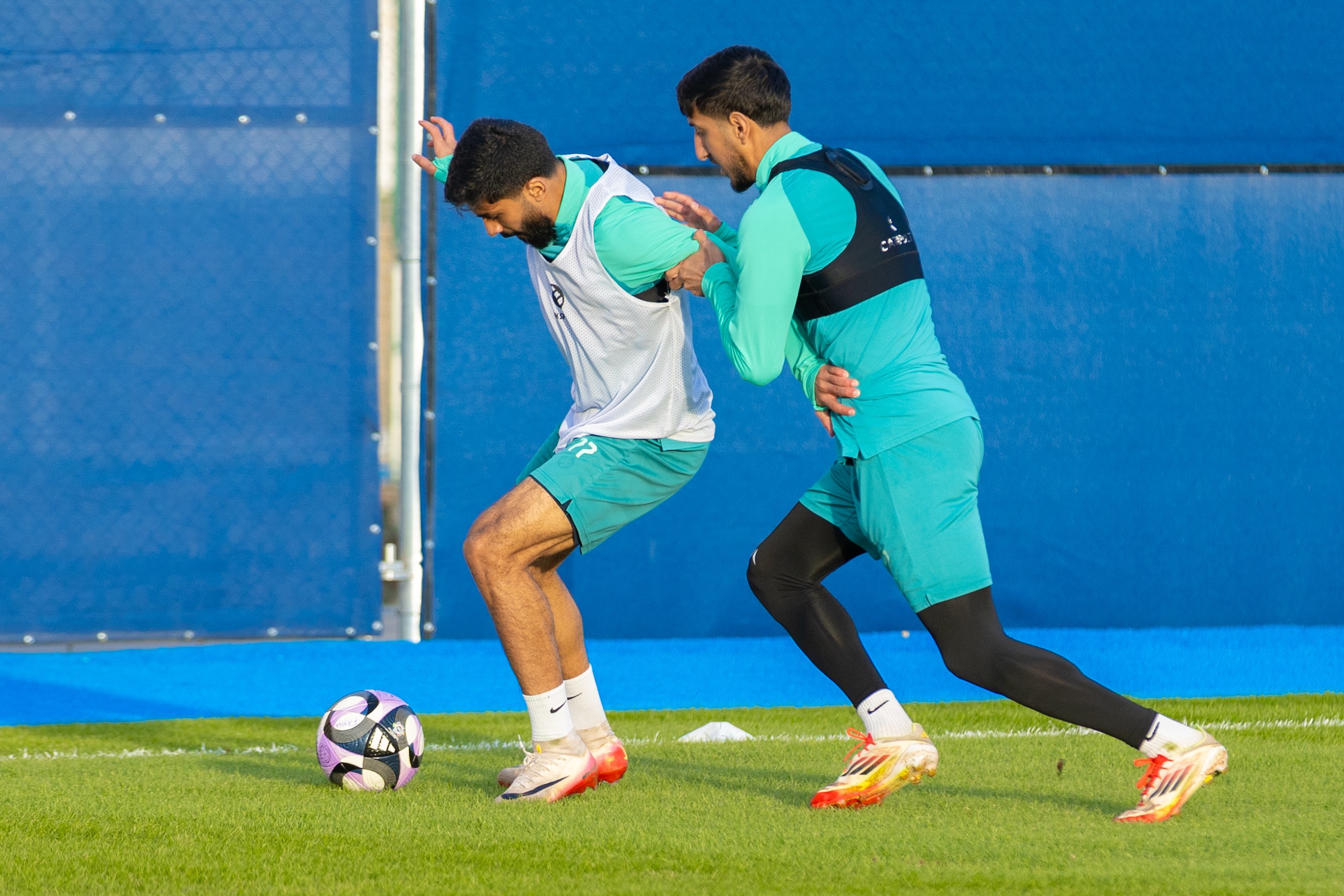 الفيحاء يستأنف تدريباته استعداداً لمواجهة الحزم