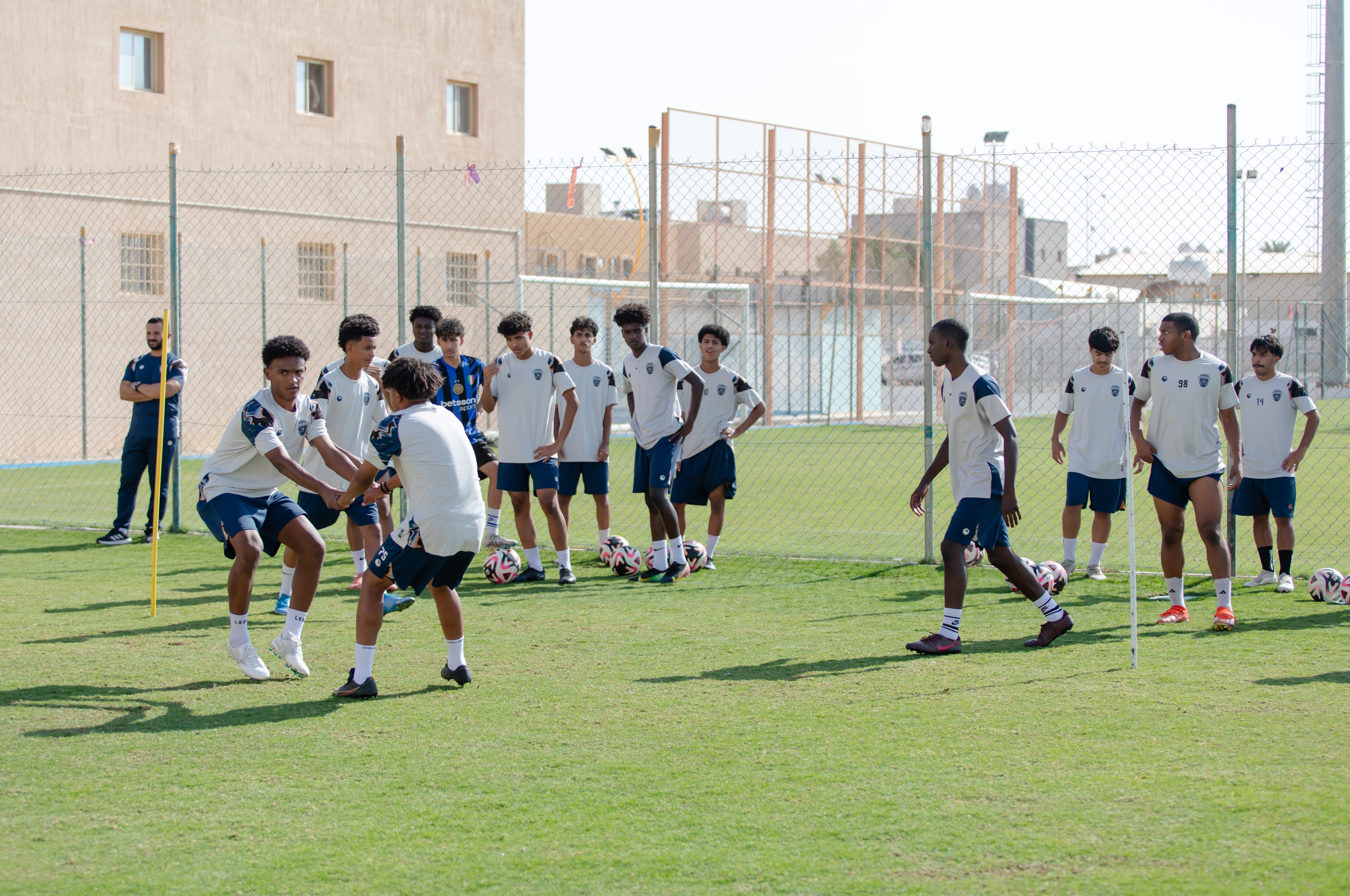 الفيحاء تحت 17 سنة يواصل تحضيراته اليومية لمواجهة نظيره نادي الشعلة