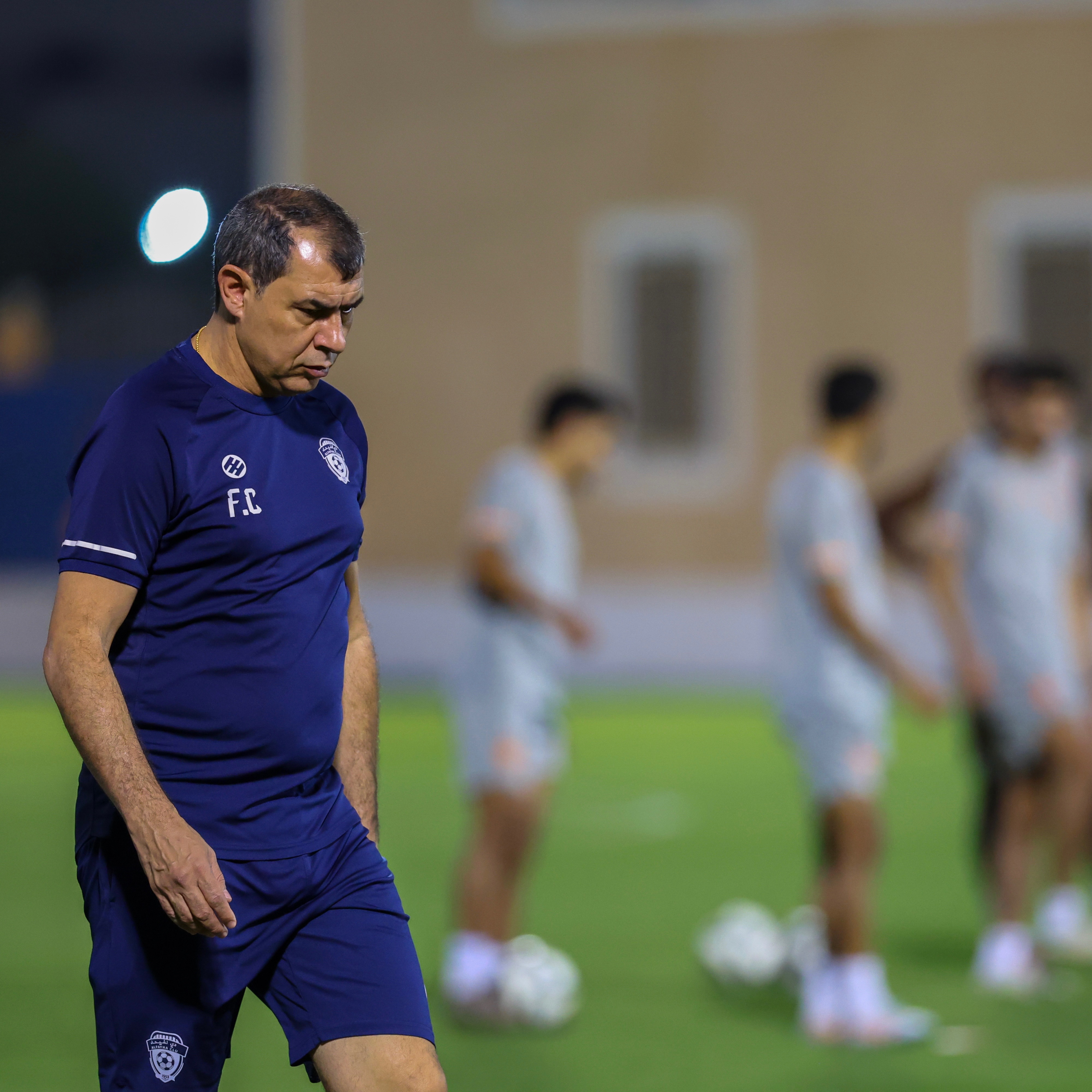 الفيحاء يجري مرانه الرئيس استعداداً لمواجهة الرياض