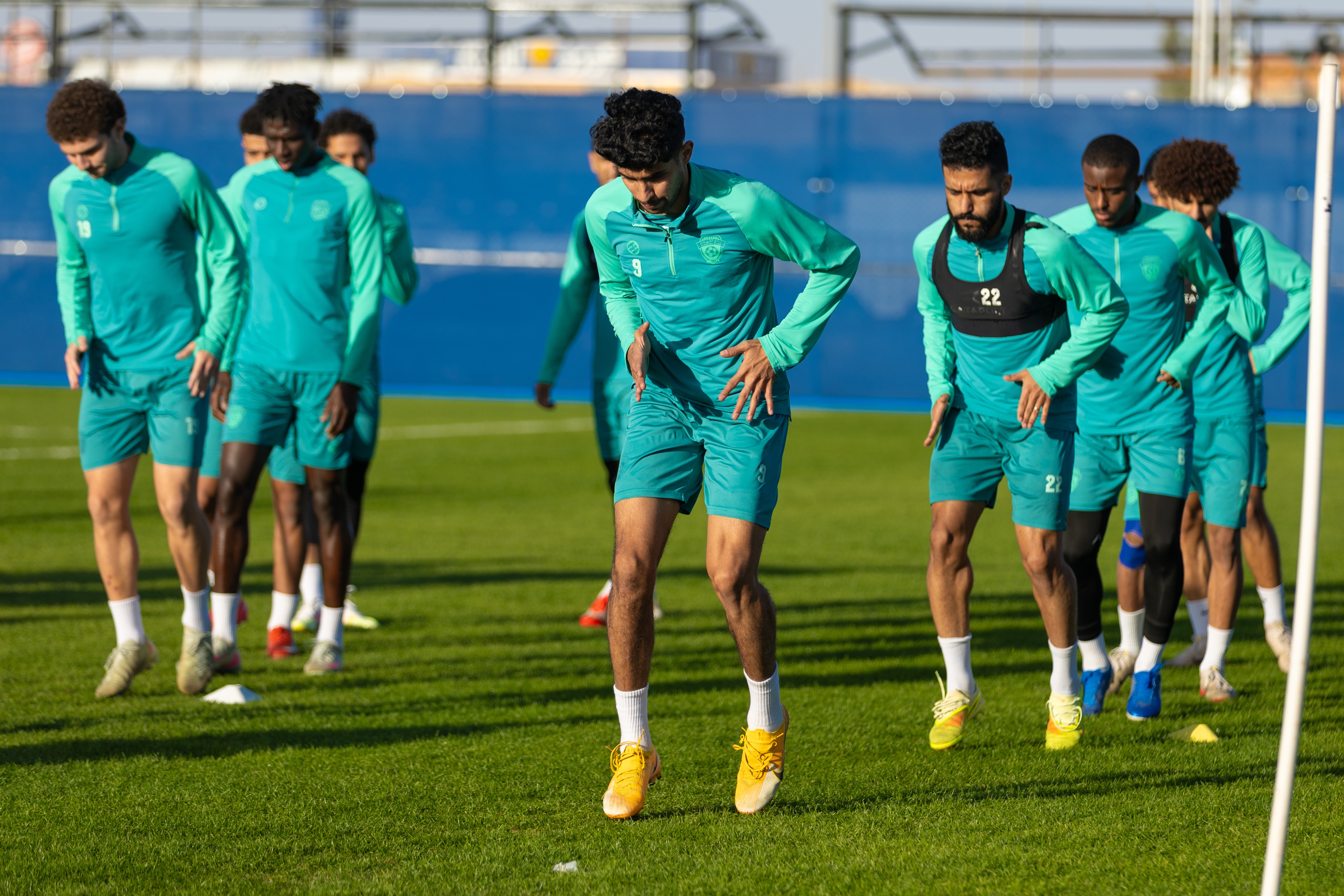 الفيحاء يجري مرانه الرئيس استعداداً لمواجهة الأهلي