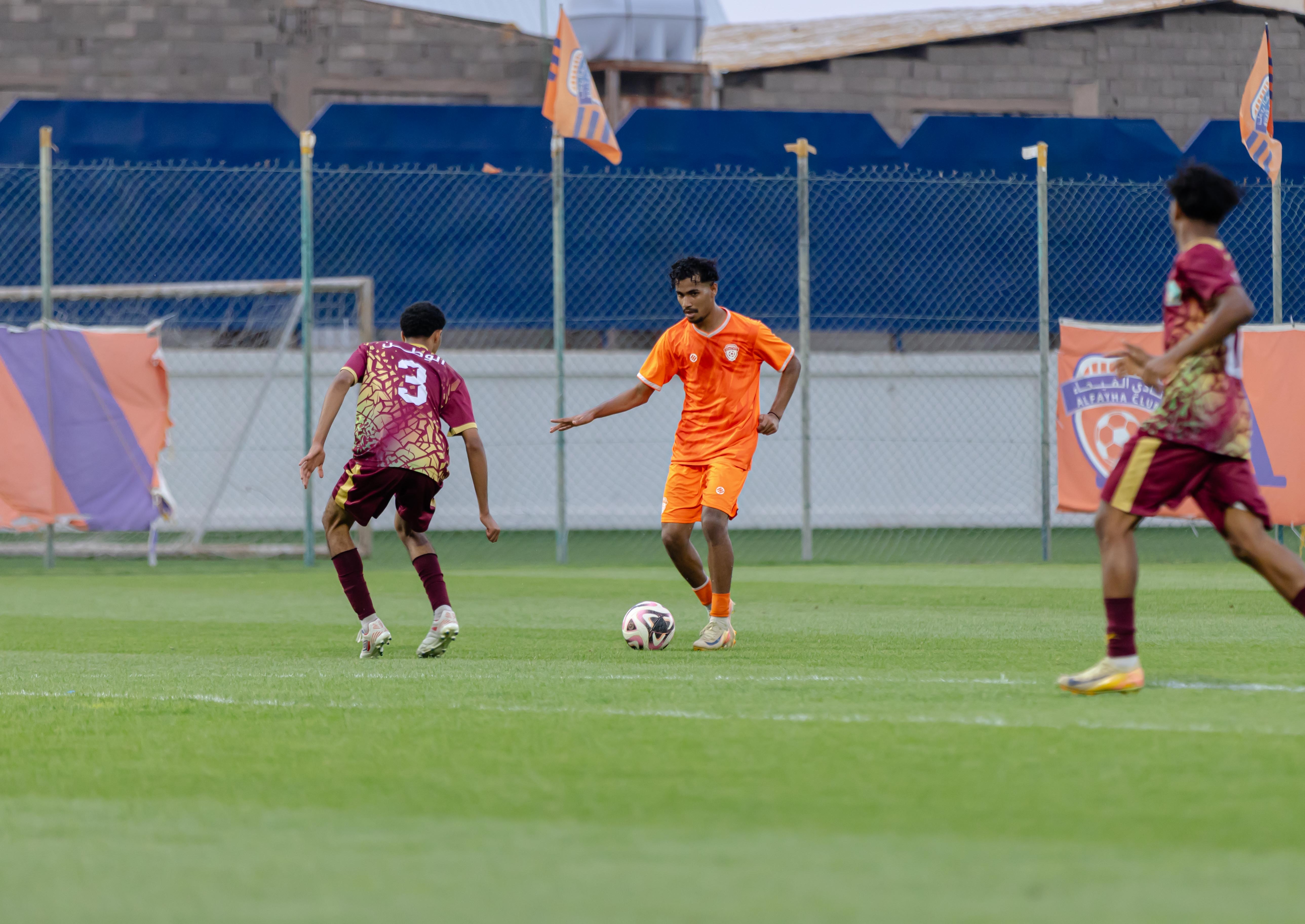 الفيحاء تحت 18 سنة يخسر لقاء نظيرة نادي الوطن