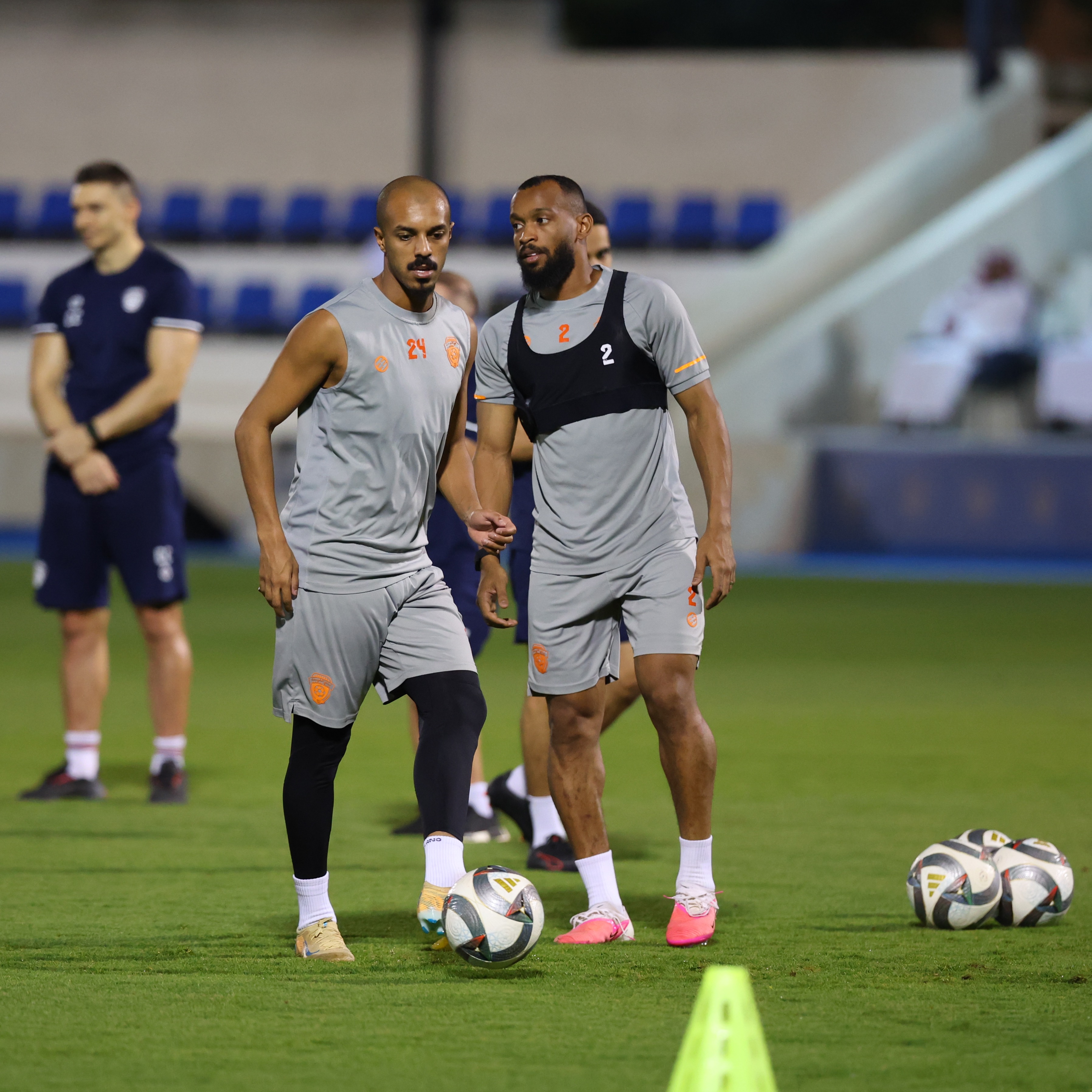 الفيحاء يجري مرانه الرئيس لمواجهة الخليج