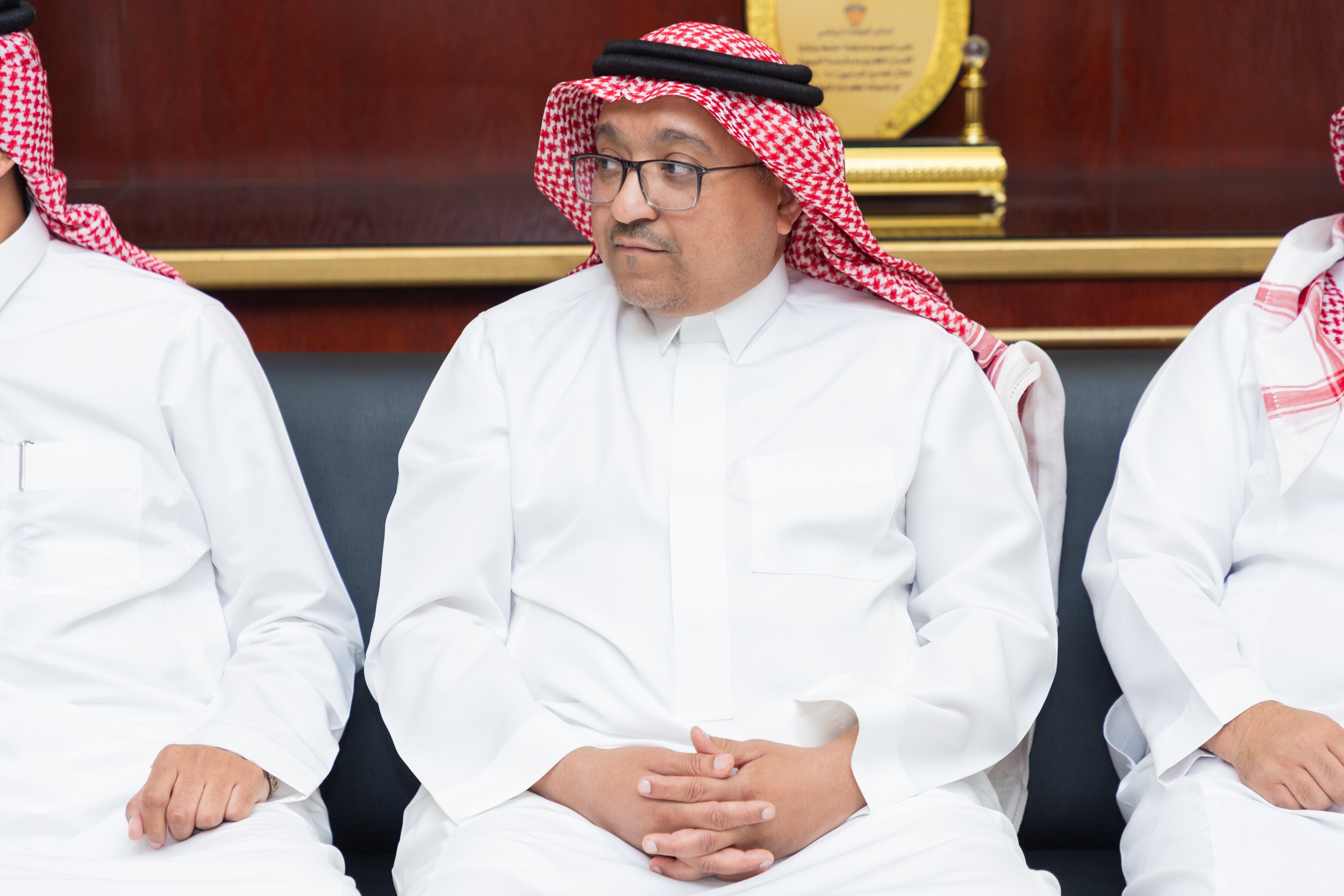 رئيس نادي الكوكب المهندس يزيد بن ناصر الزعاقي يزور الفيحاء