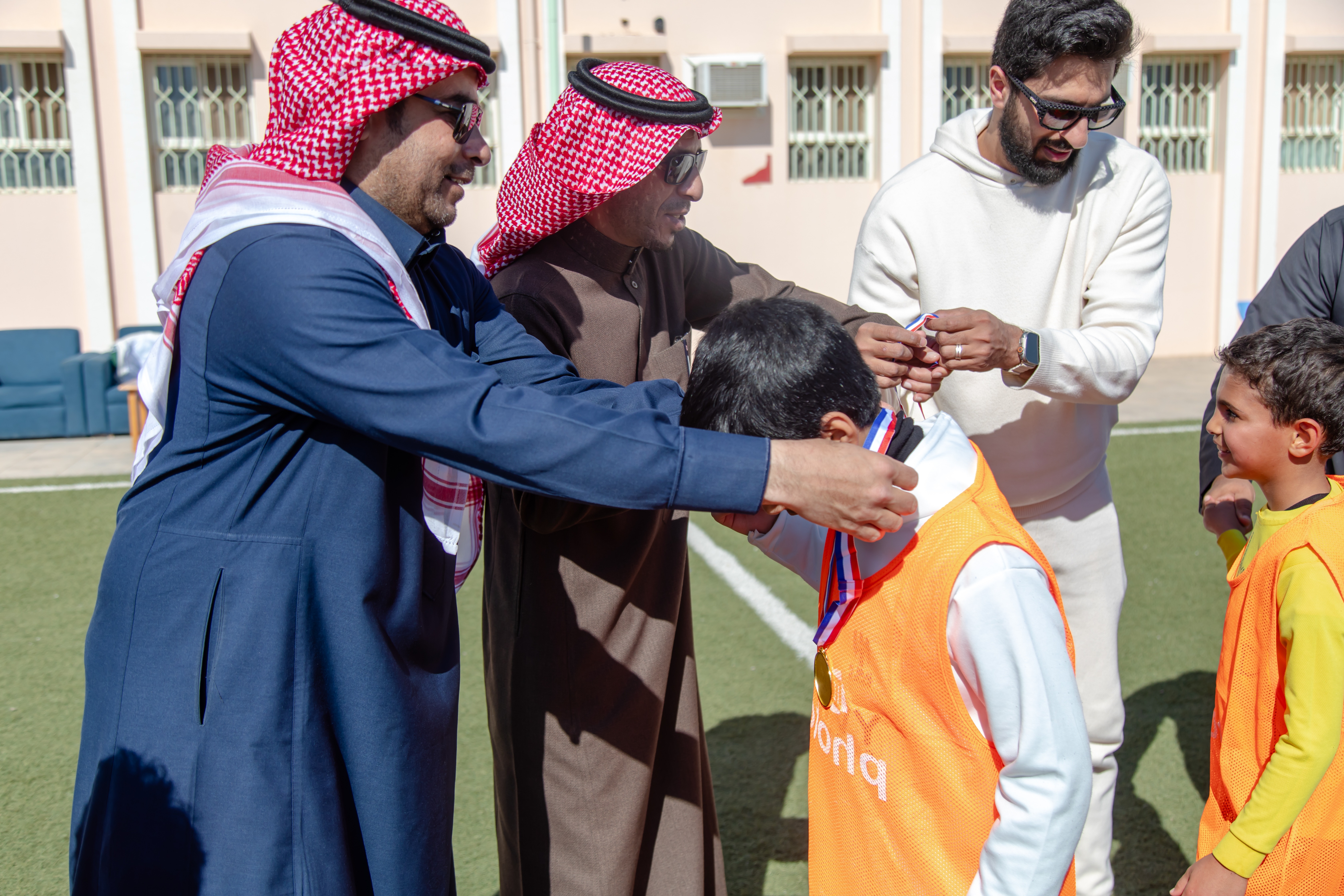 في إطار مبادرة الحضور الجماهيري التي ينظمها مجلس الجمهور الفيحاوي، الفيحاء يرعى دوري "فهود المجمعة"