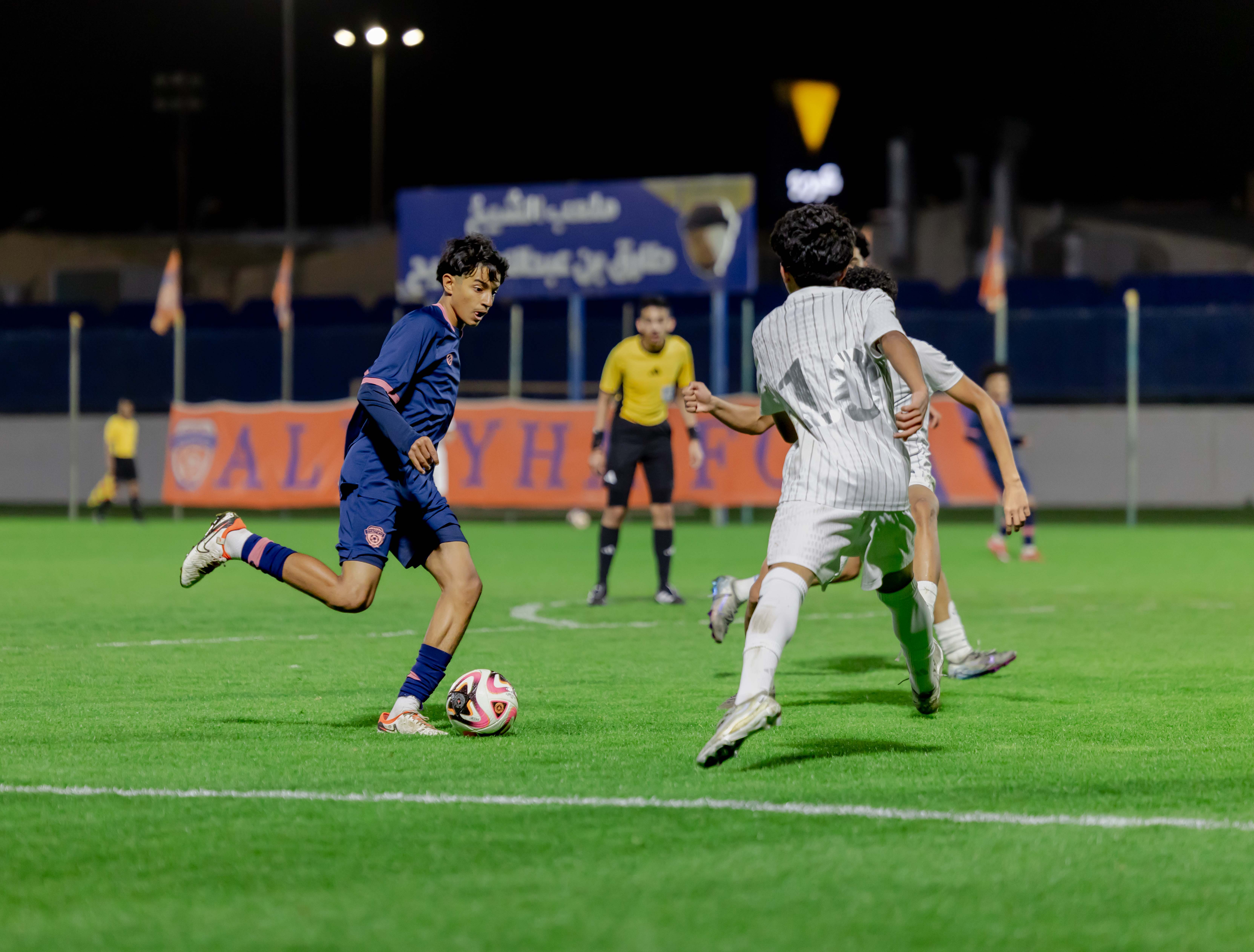 الفيحاء تحت 15 سنة يتعادل إيجابياً أمام نظيره نادي الطائي