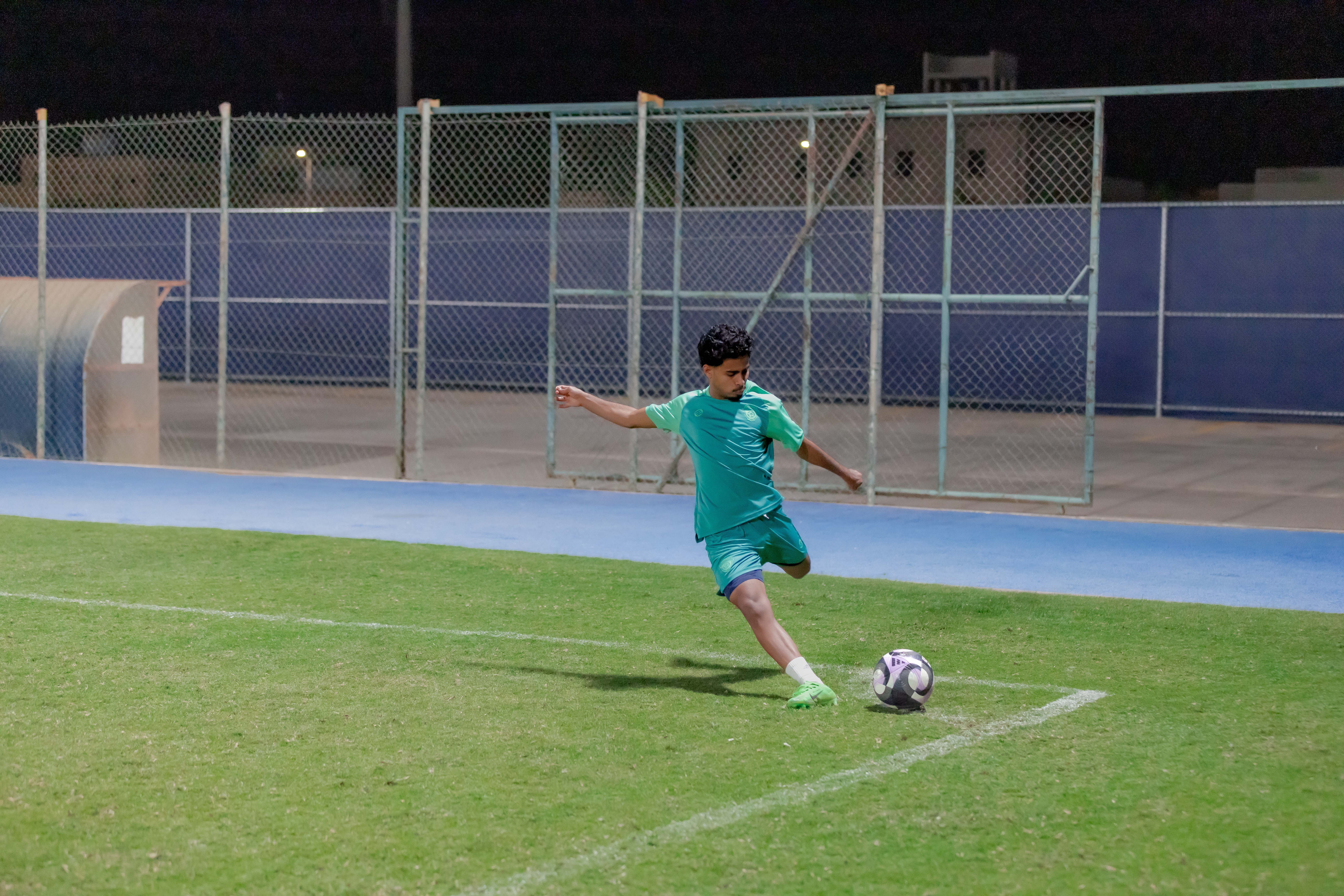 الفيحاء تحت 21 عام يجري تمرينه الرئيس استعداداً لملاقاة العدالة