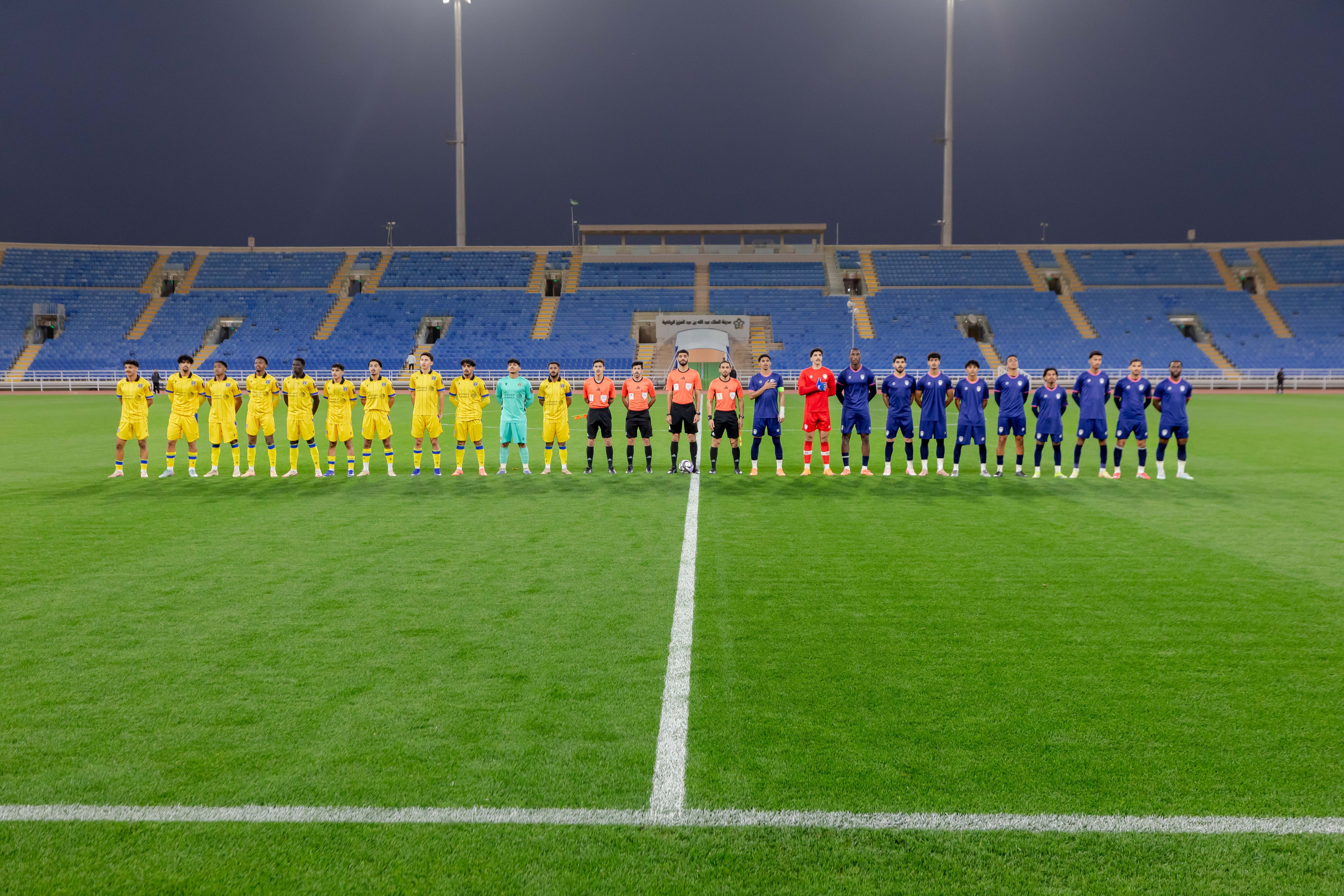 الفيحاء تحت 21 عامًا يكسب لقاء نظيره التعاون ضمن الجولة الخامسة عشر من دوري جوي للنخبة U21 .