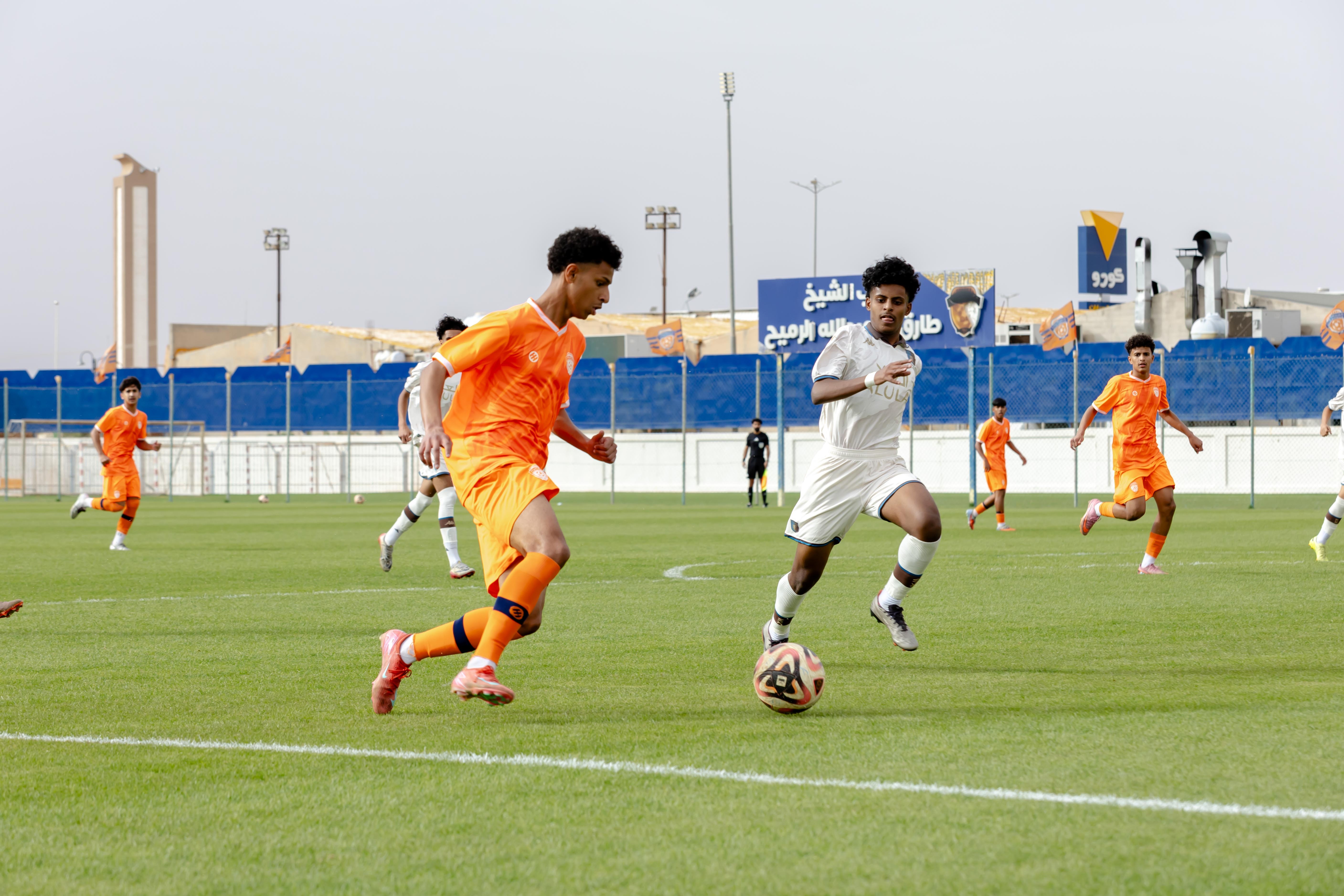 الفيحاء تحت 16 سنة يتعادل ايجابياً امام نظيره نادي العلا