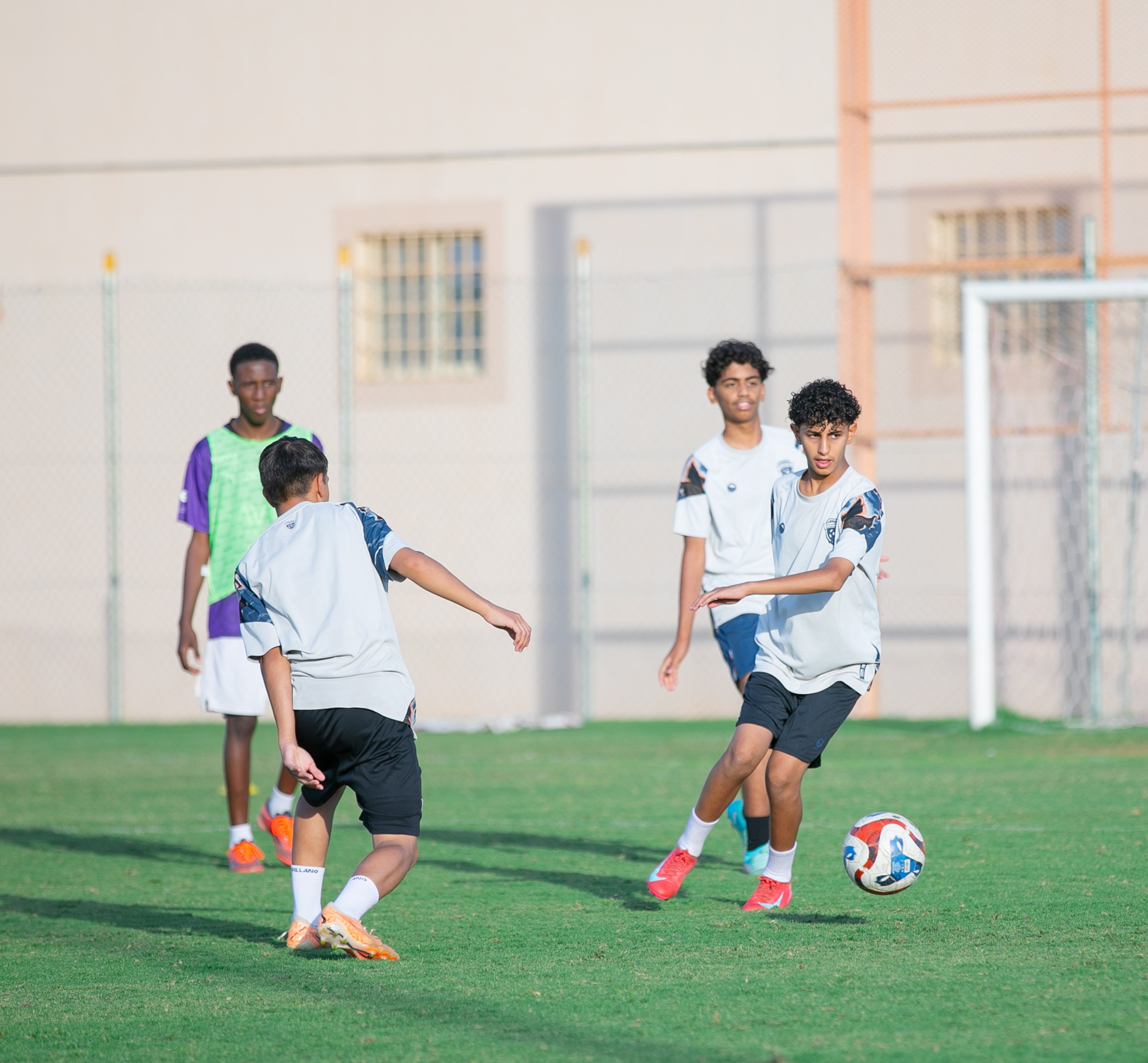 الفيحاء تحت 15 سنة يجري تمرينه الرئيس لمواجهة نظيره نادي الطائي