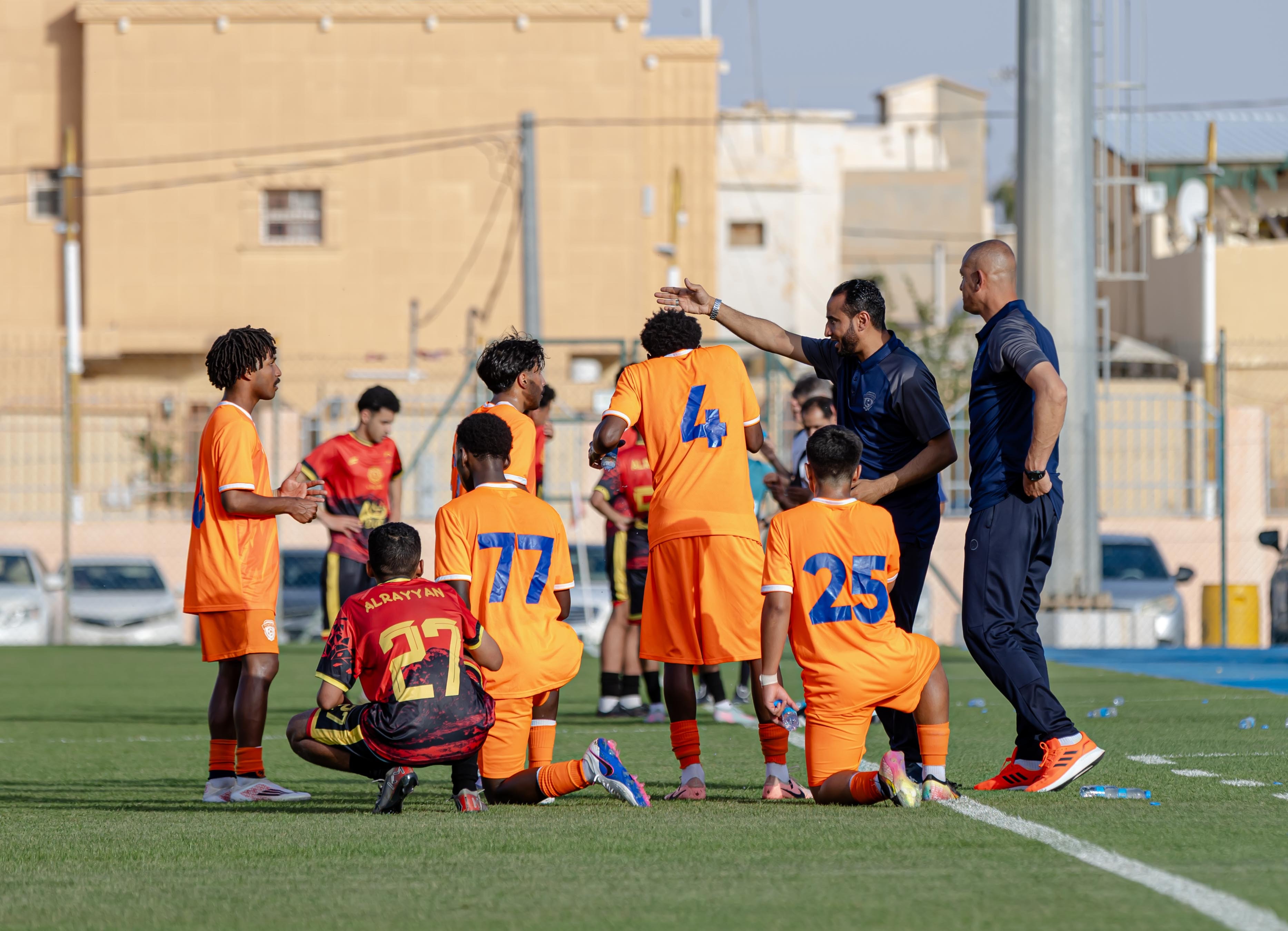 الفيحاء تحت 17 سنة يكسب لقاء نظيرة نادي الريان