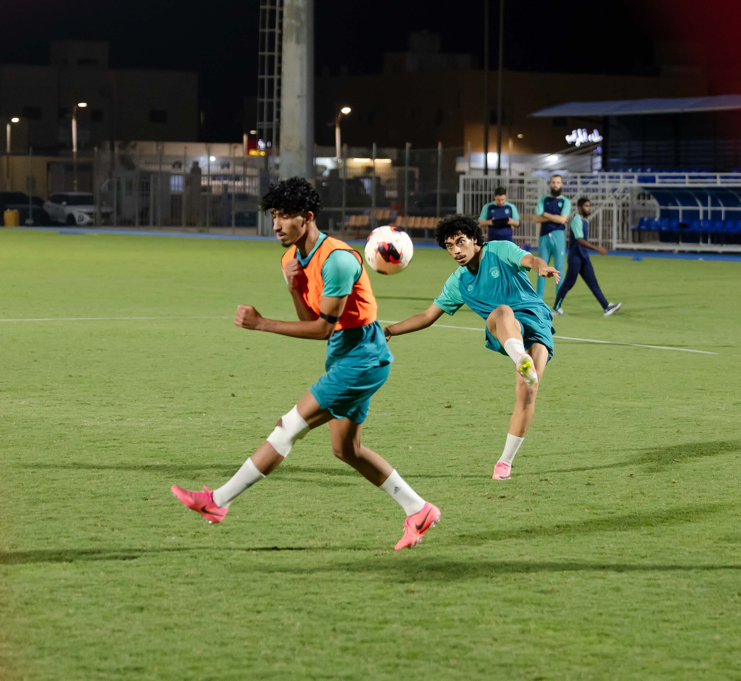 الفيحاء U21 يُجري تمرينه الرئيس استعدادًا لملاقاة النجمة .