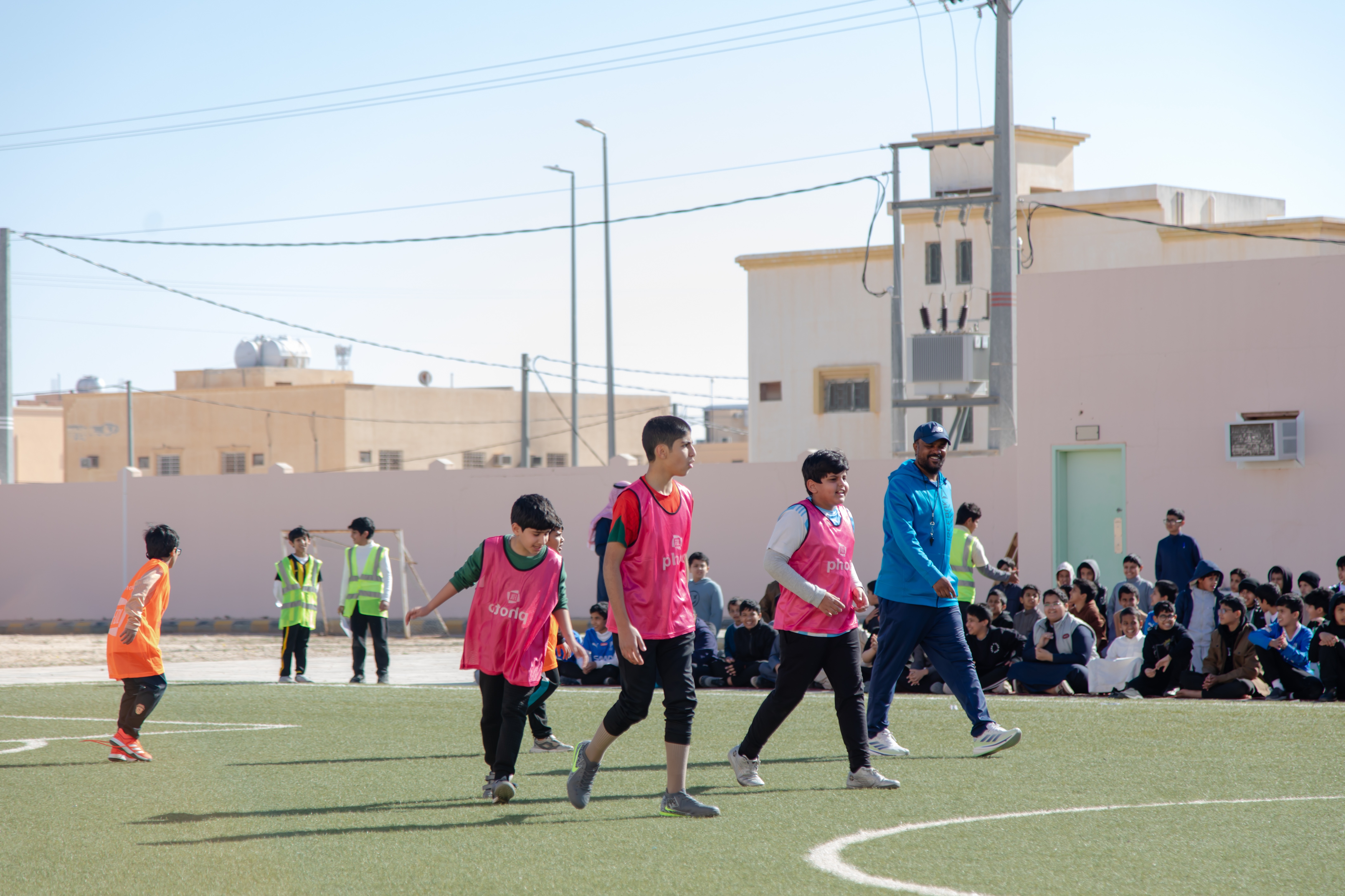 في إطار مبادرة الحضور الجماهيري التي ينظمها مجلس الجمهور الفيحاوي، الفيحاء يرعى دوري "فهود المجمعة"