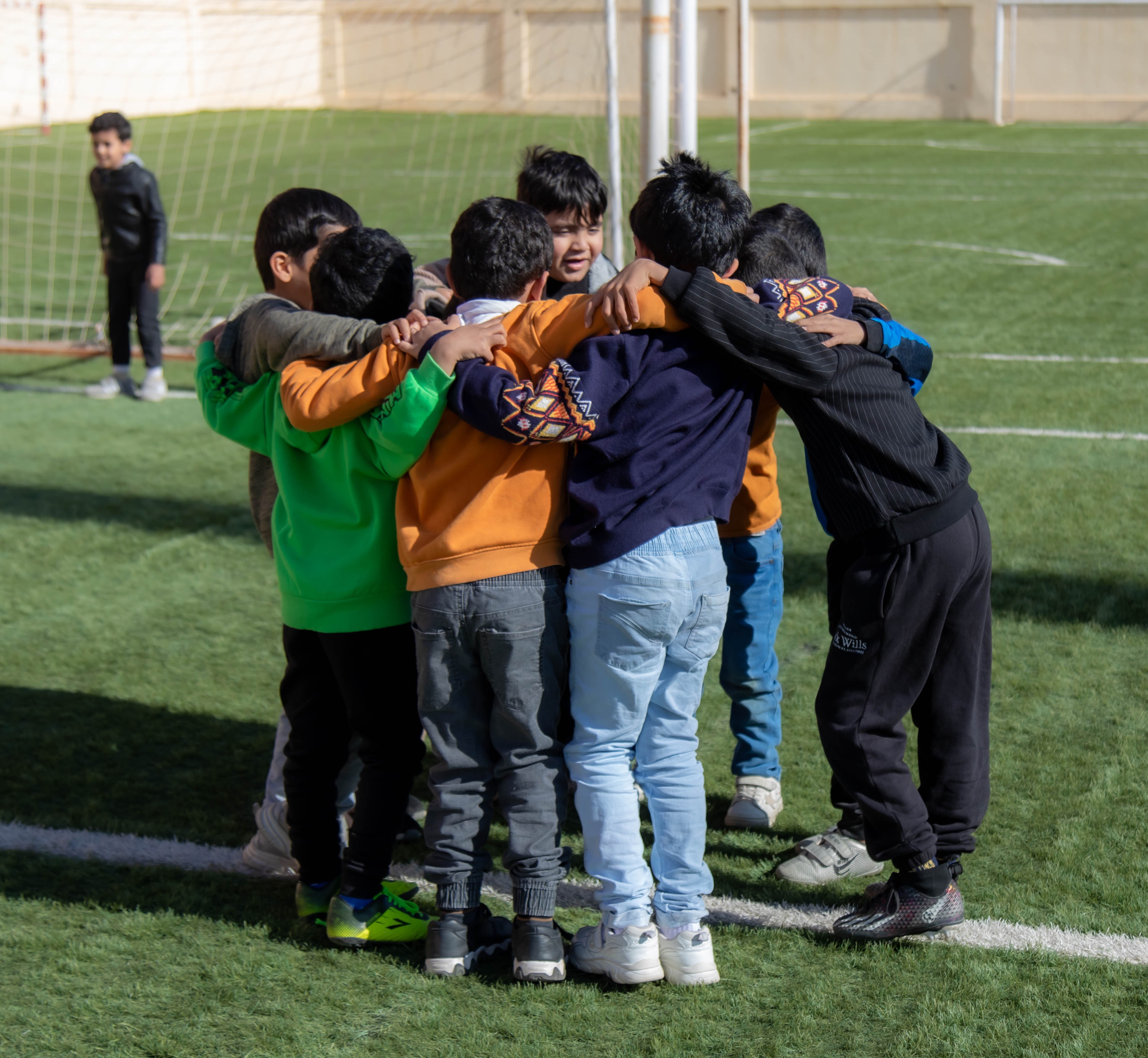 طلاب مدرسة المجد للطفولة المبكرة يزورون نادي الفيحاء