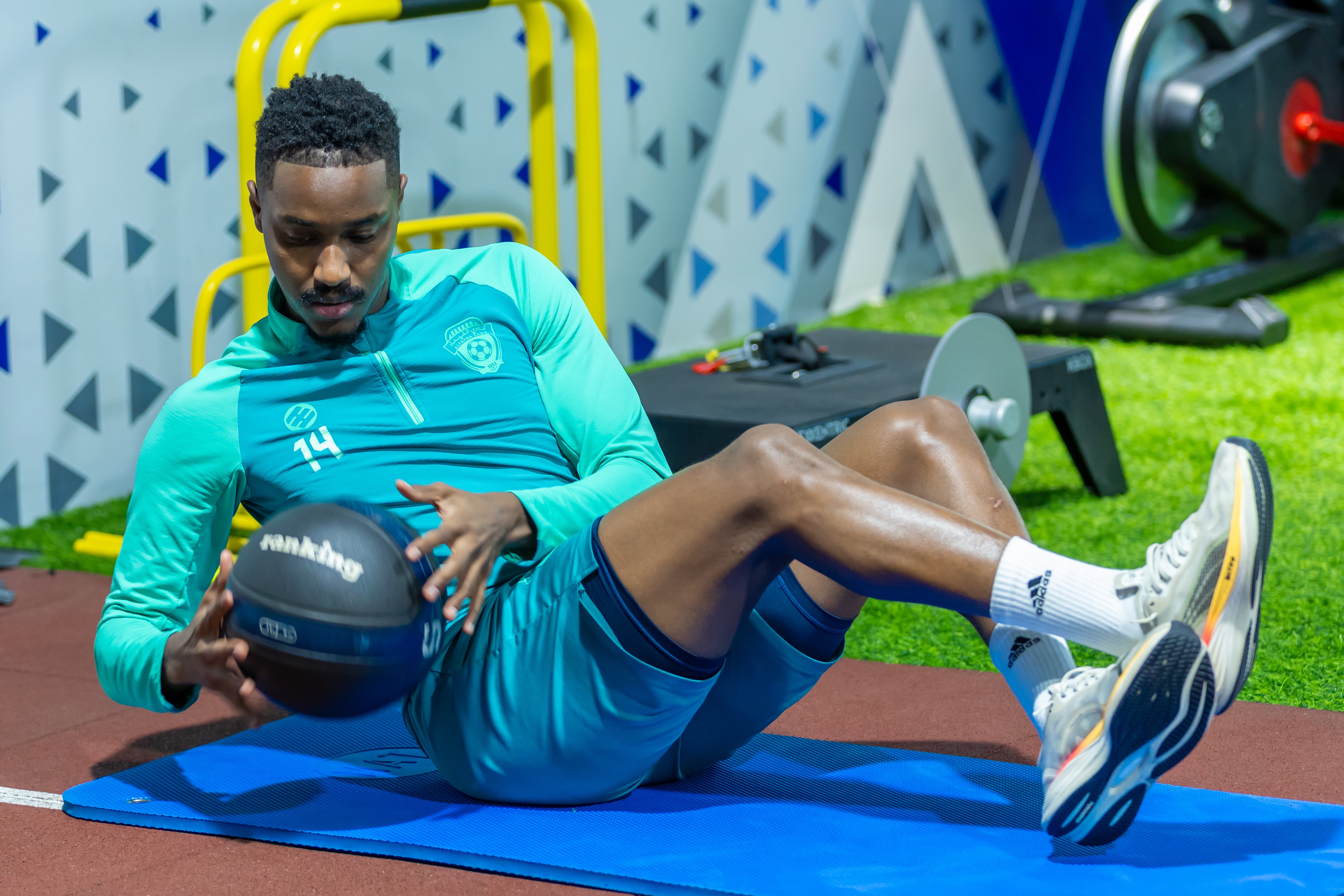 الفيحاء يجري مرانه الرئيس استعداداً لمواجهة الخلود