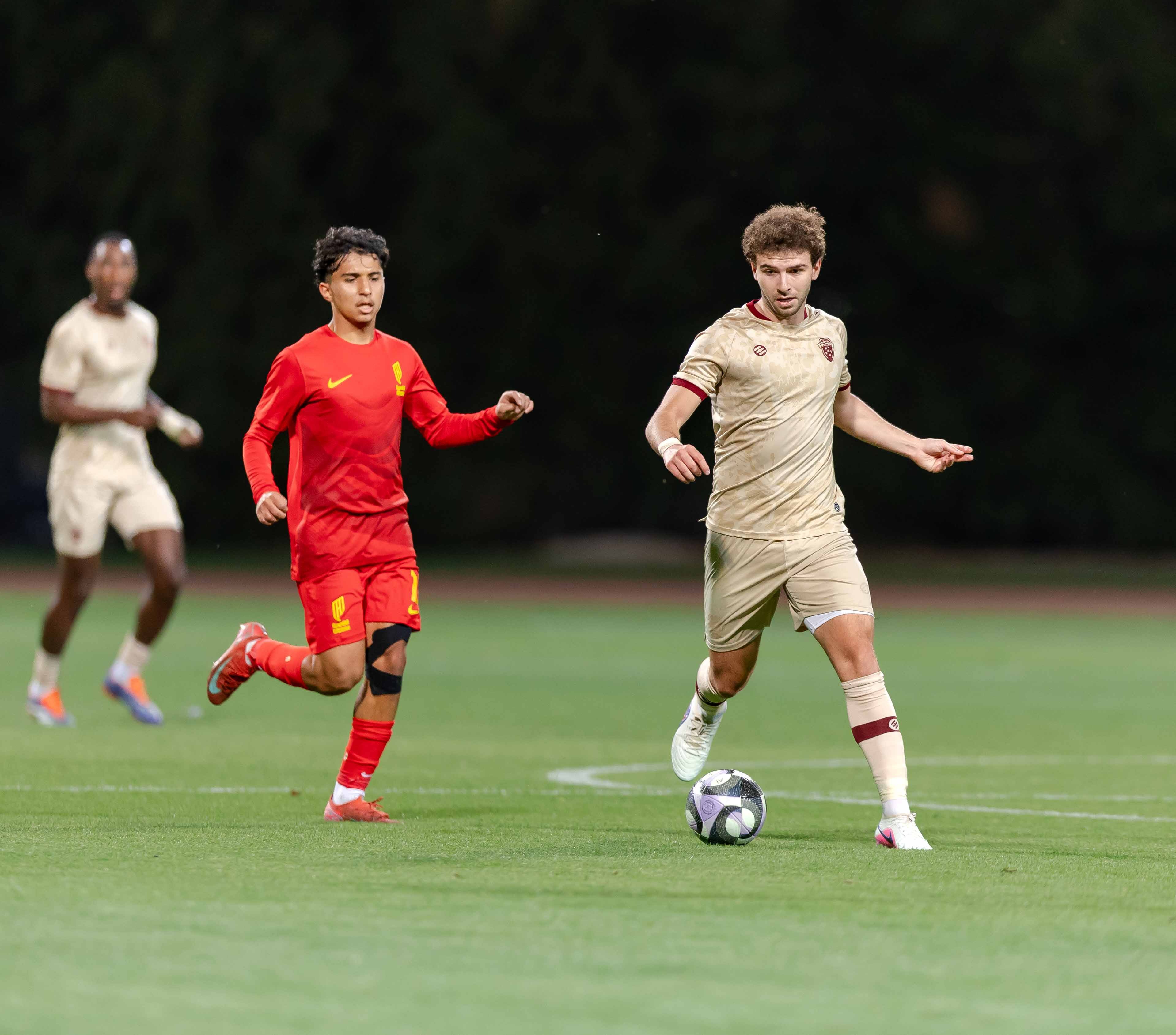 الفيحاء تحت 21 عامًا يخسر لقاء نظيره القادسية ضمن ذهاب ملحق ربع النهائي من دوري جوي للنخبة U21