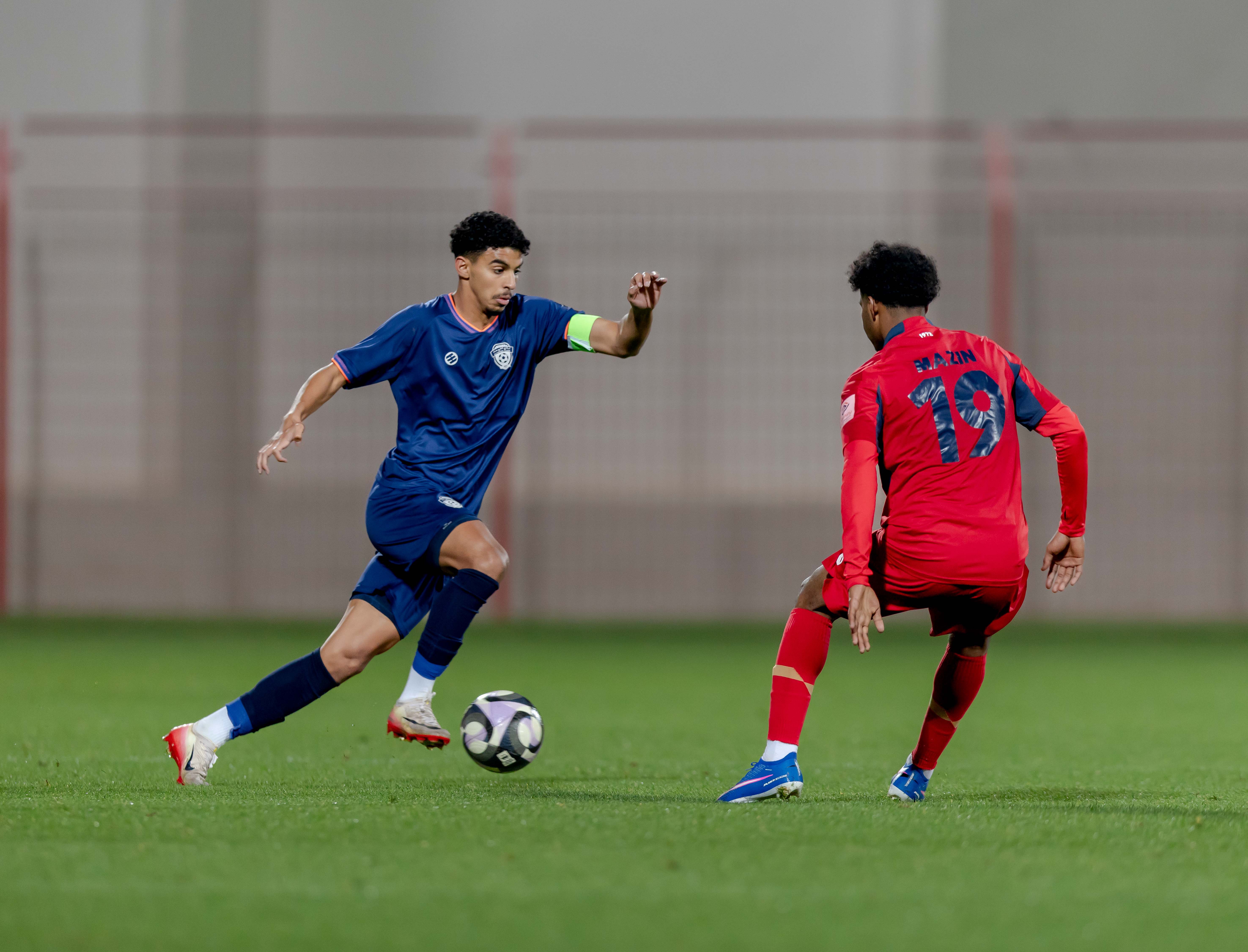 الفيحاء تحت 21 عامًا يتعادل مع نظيره ضمك ضمن الجولة الثالثة عشر من دوري جوي للنخبة U21 .