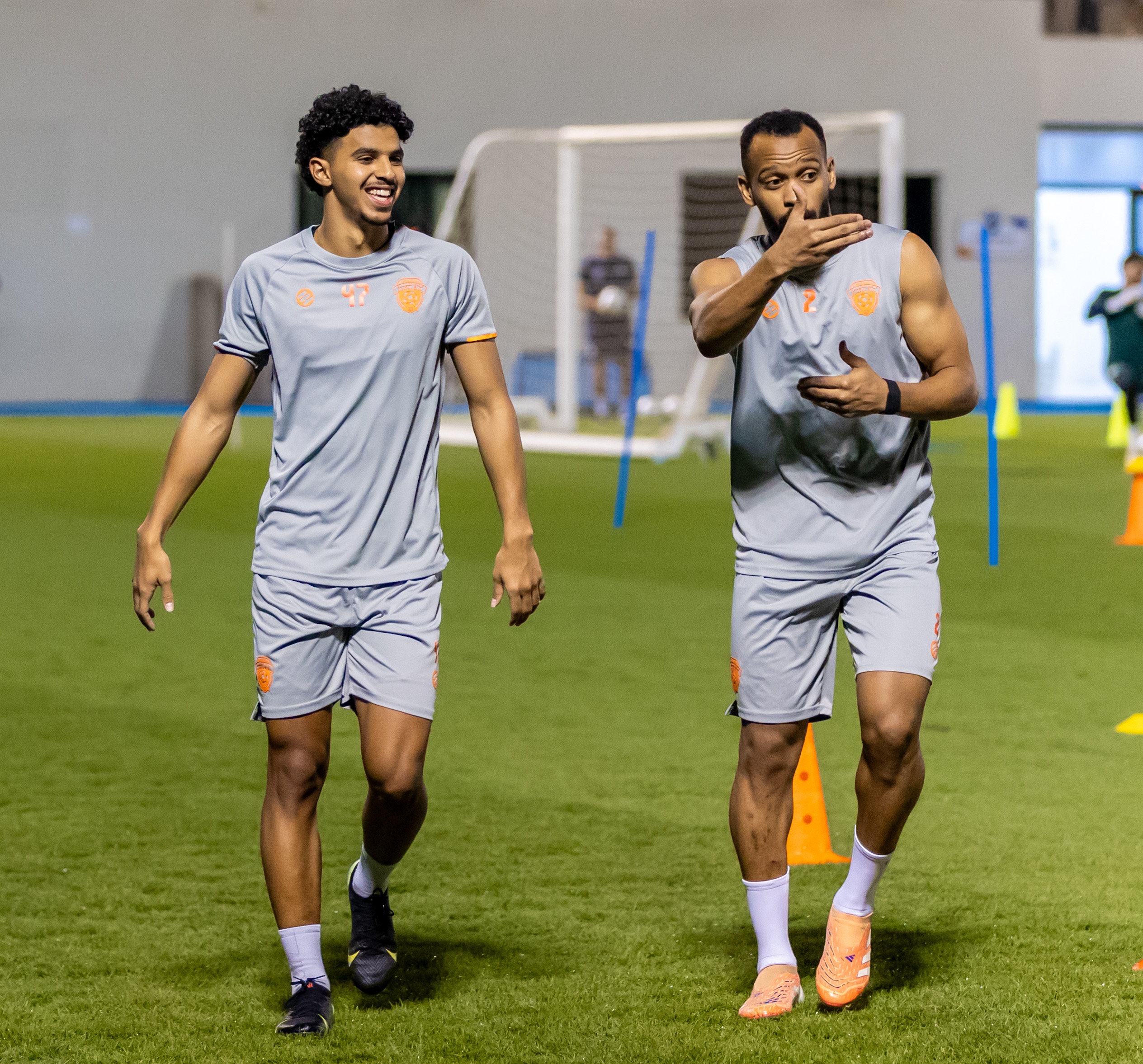 الفيحاء يواصل تدريباته بحصة مسائية