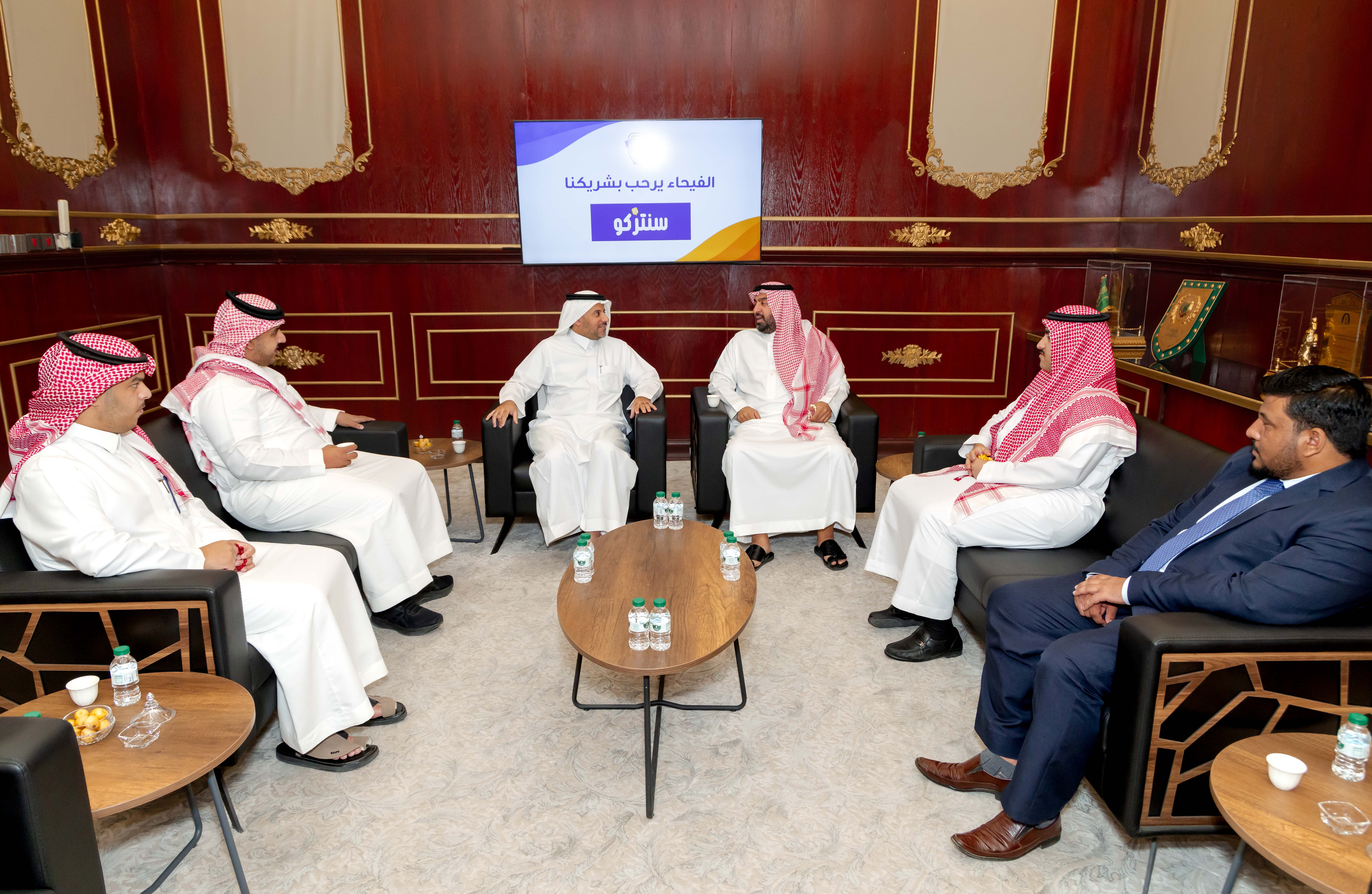 الفيحاء يوقع عقد رعاية مع شركة «سنتركو»