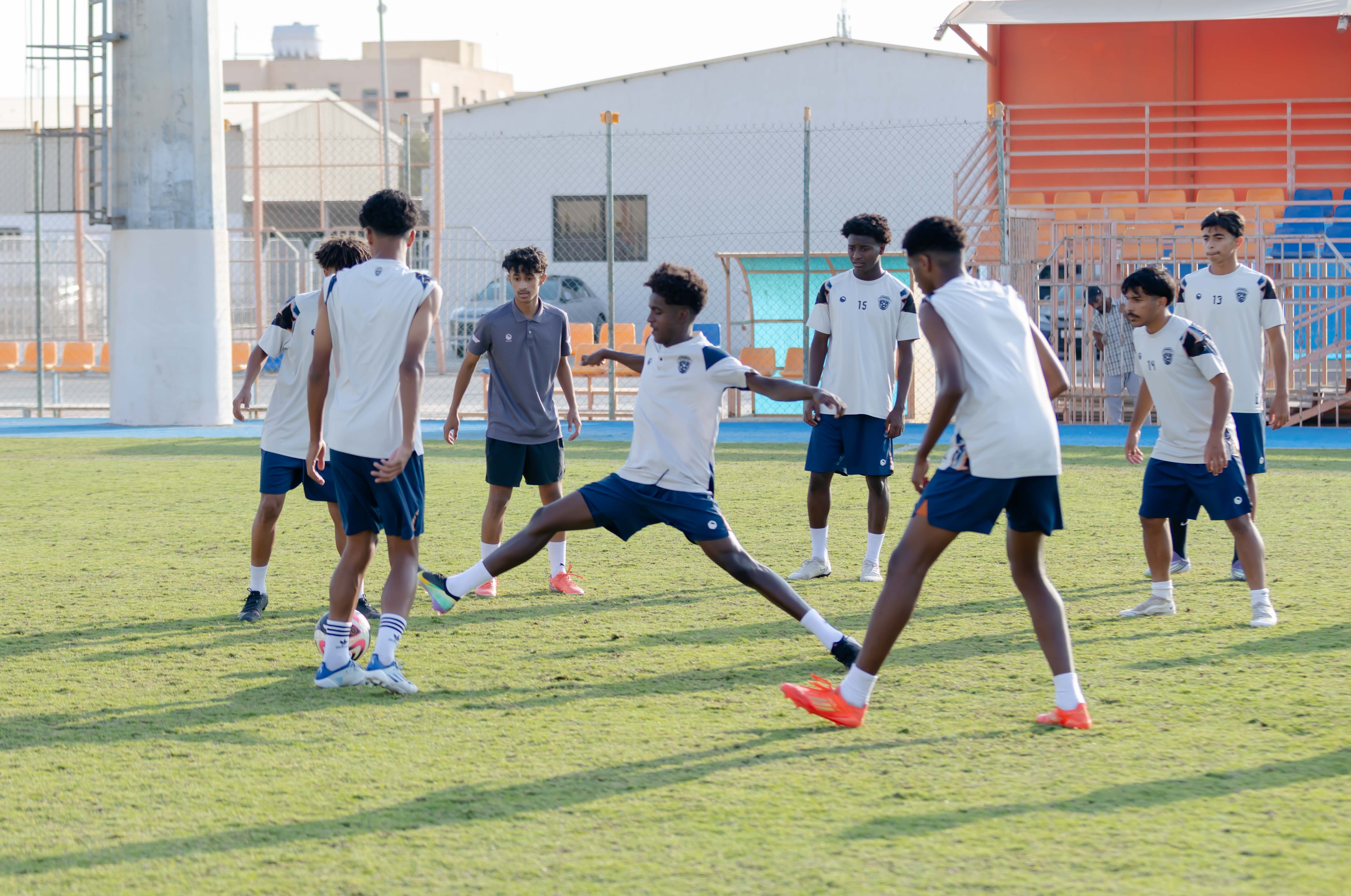 الفيحاء تحت 17 سنة يواصل تحضيراته لمواجهة نظيره نادي هجر لمواجهة هجر