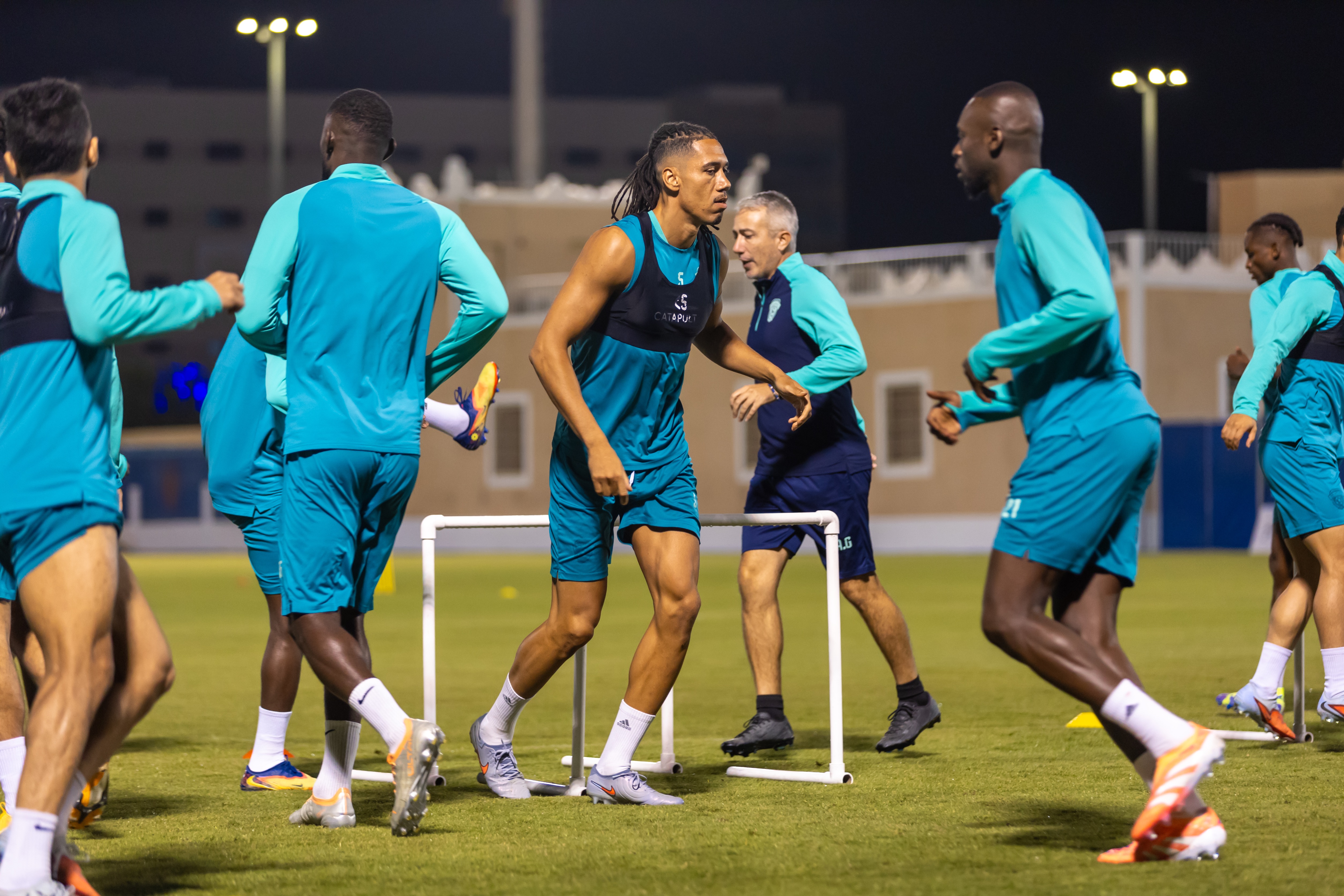 الفيحاء يختتم استعداداته الميدانية لمواجهة الأخدود على ملعب مدينة المجمعة الرياضية