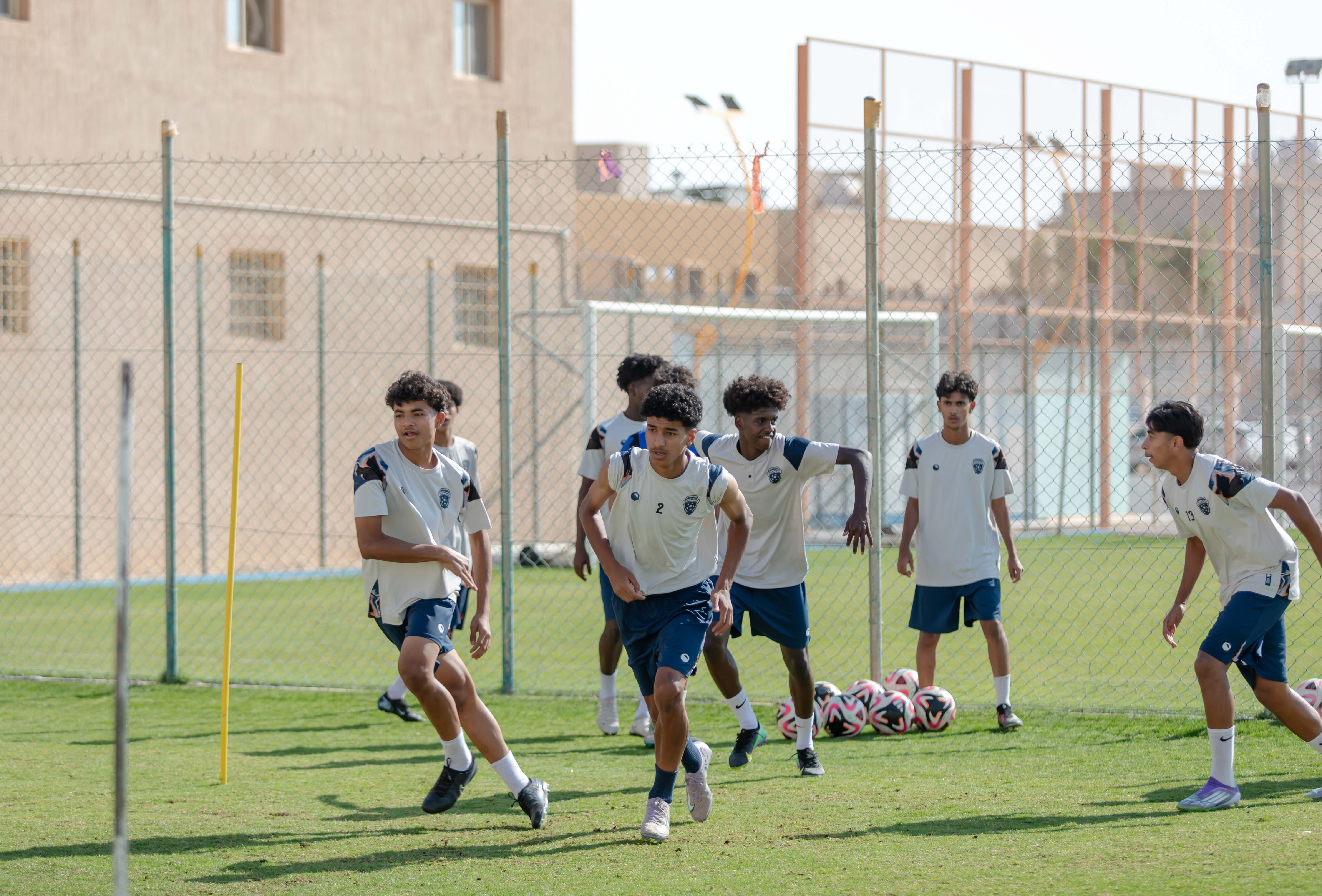 الفيحاء تحت 17 سنة يواصل تحضيراته اليومية لمواجهة نظيره نادي الشعلة