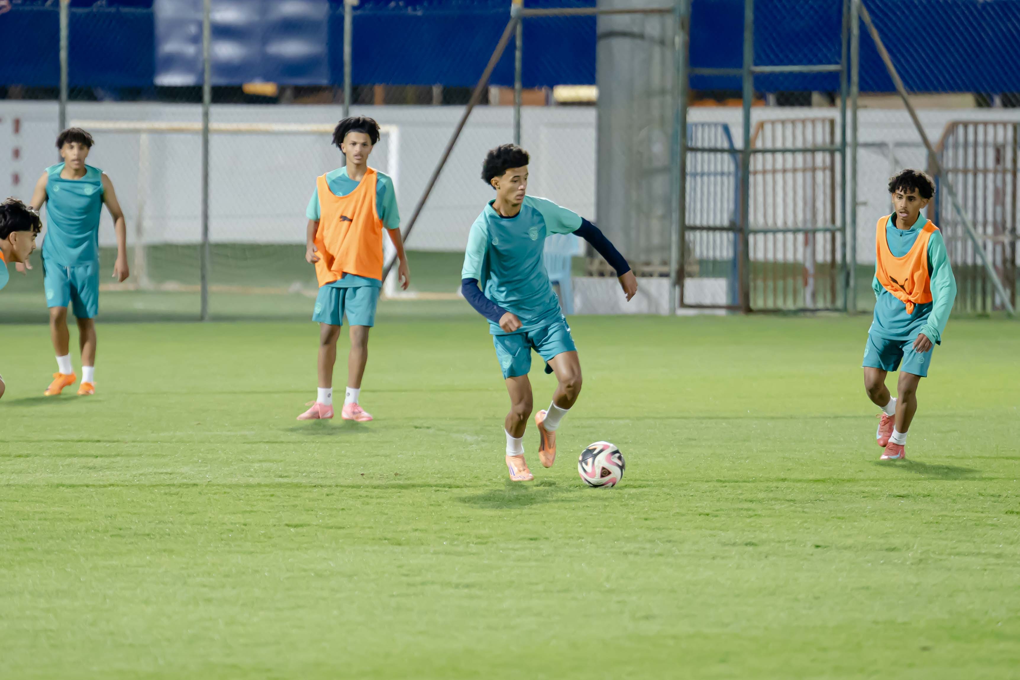 الفيحاء تحت 17 سنة يجري تمرينه الرئيس لمواجهة نظيره نادي هجر