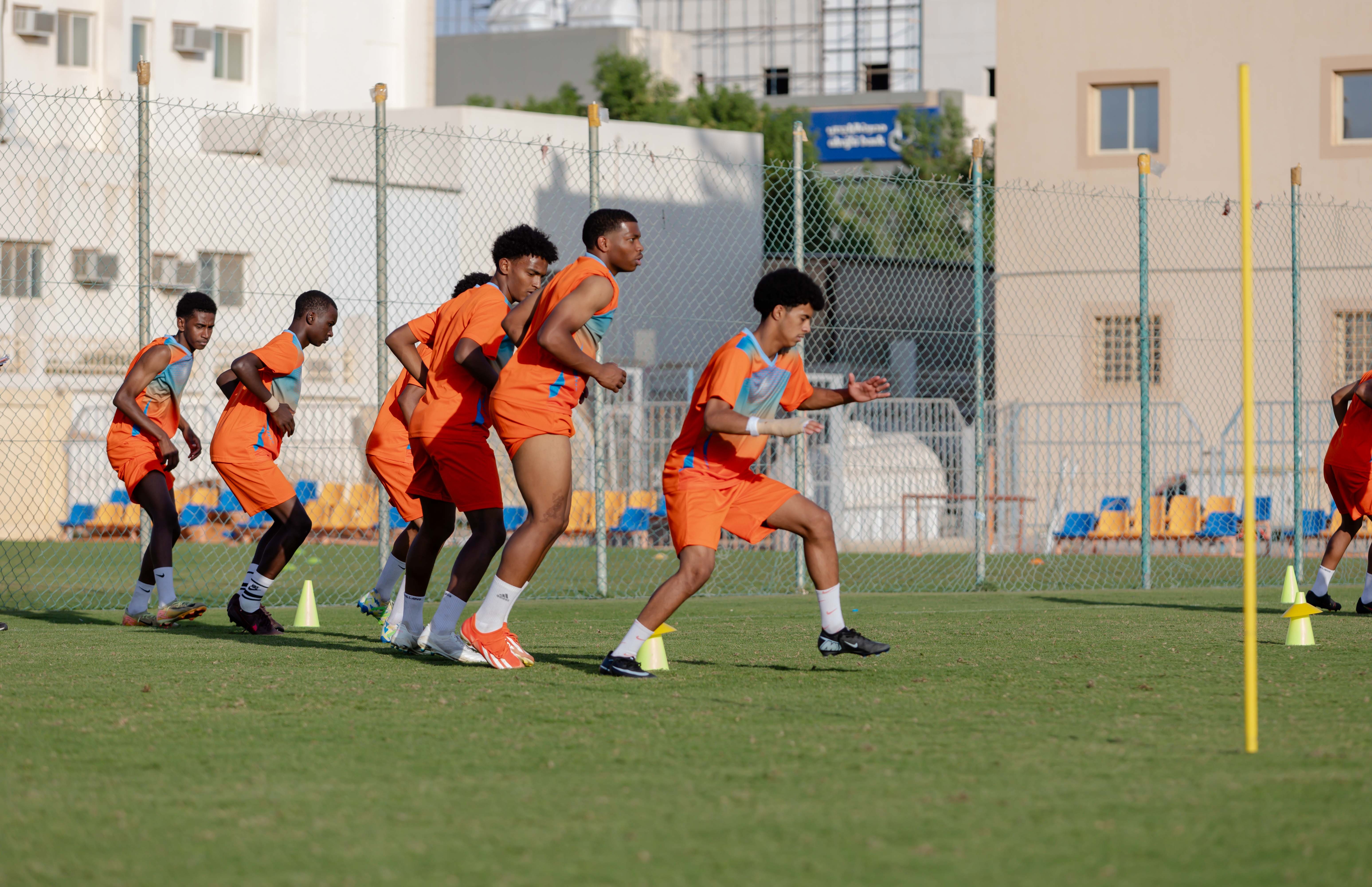 الفيحاء تحت 17 سنة يجري تمرينه الرئيس لمواجهة نظيره نادي الانصار