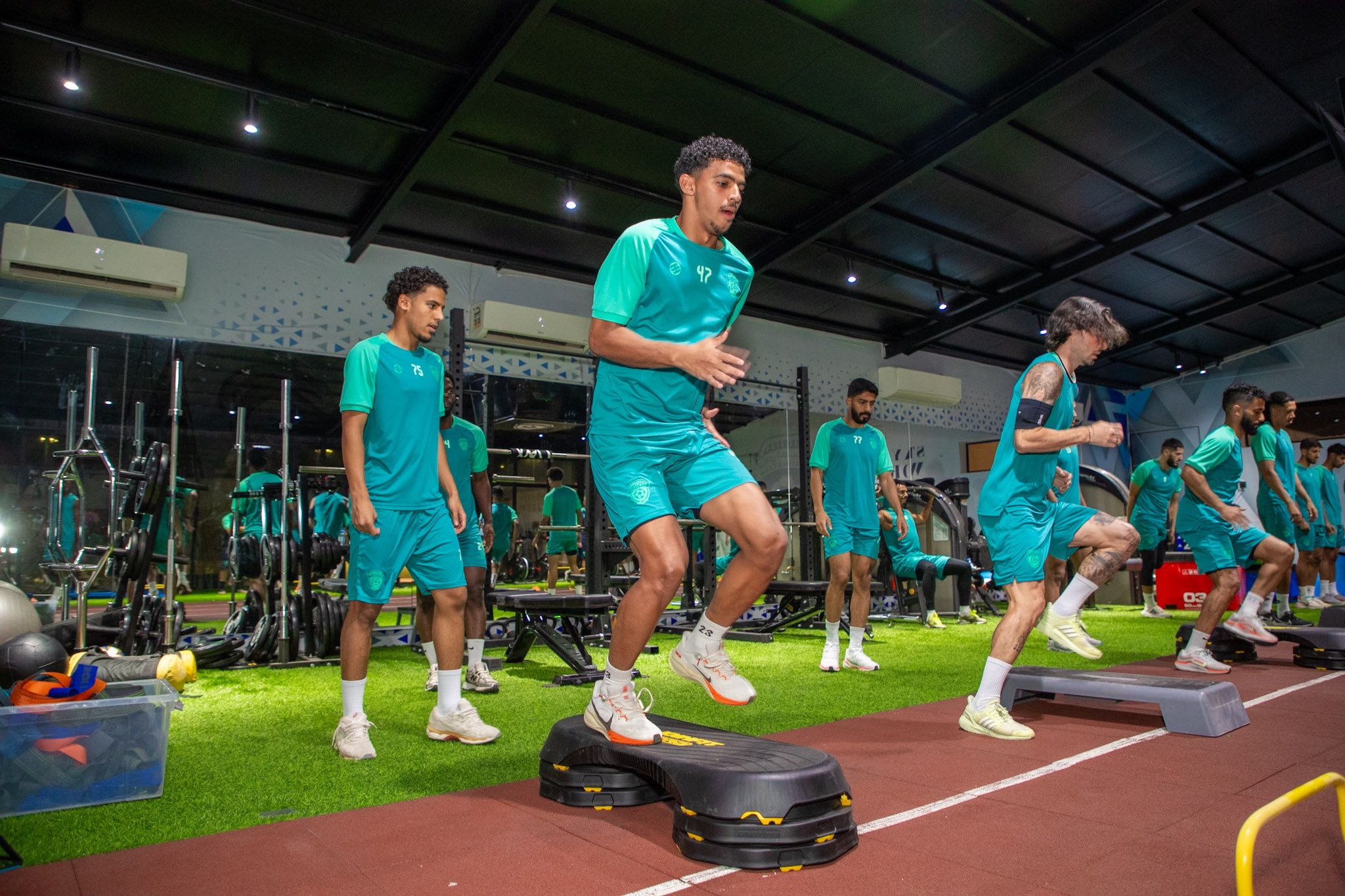 الفيحاء يجري مرانه الرئيس استعداداً لمواجهة الفتح