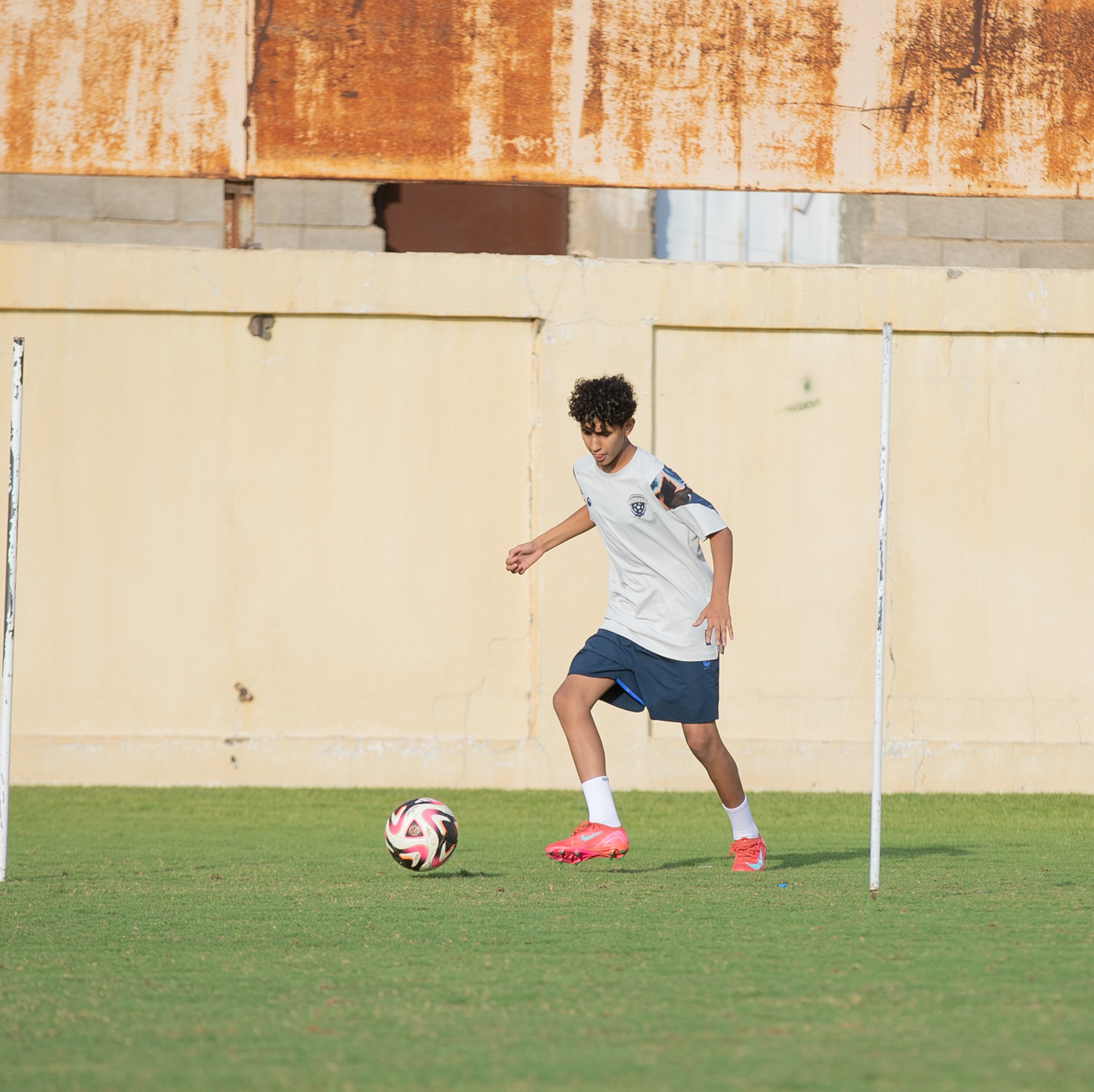 الفيحاء تحت 15 سنة يواصل تحضيراته اليومية لمواجهة نظيره نادي الأهلي