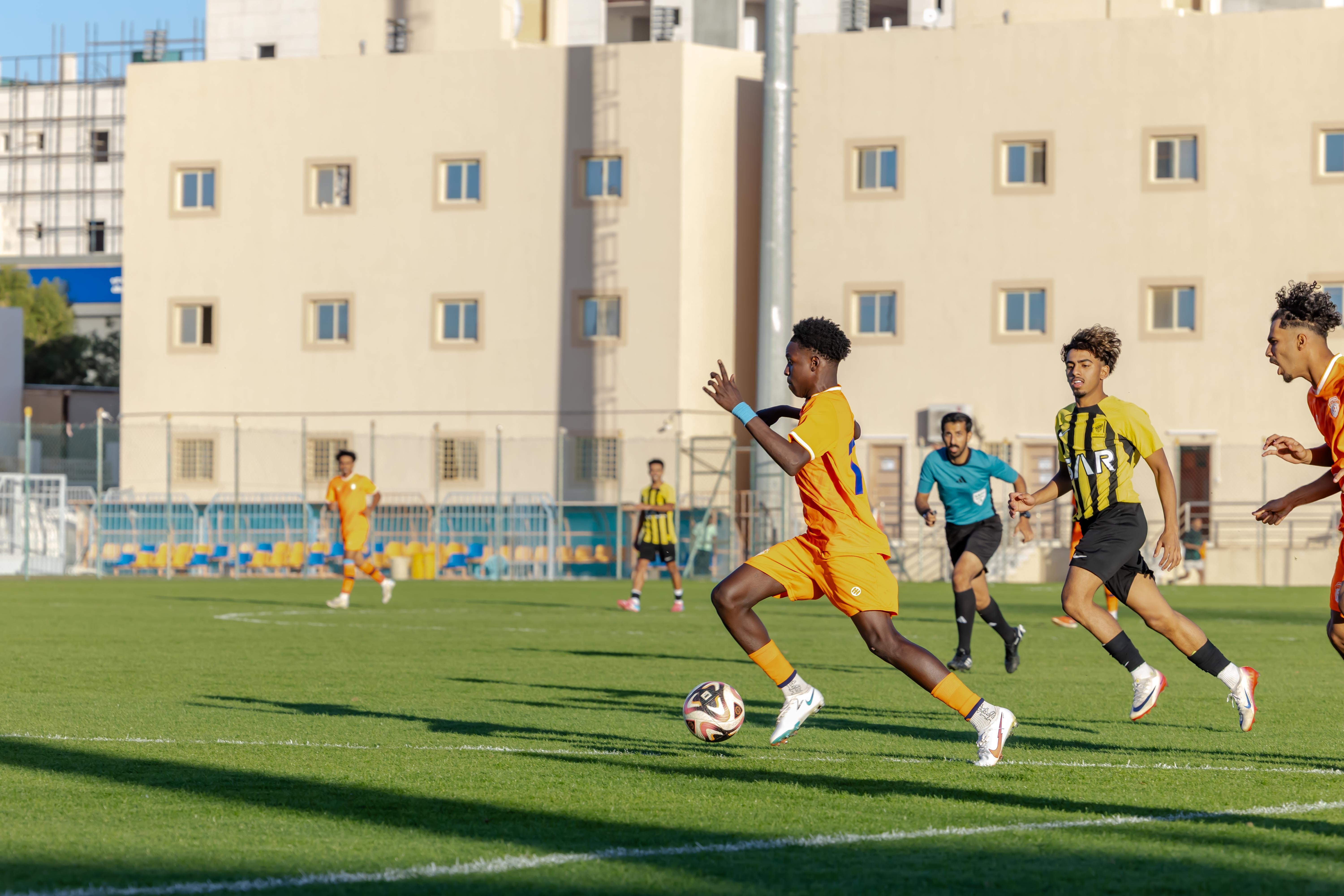 الفيحاء تحت 18 سنة يخسر لقاء نظيرة نادي الاتحاد