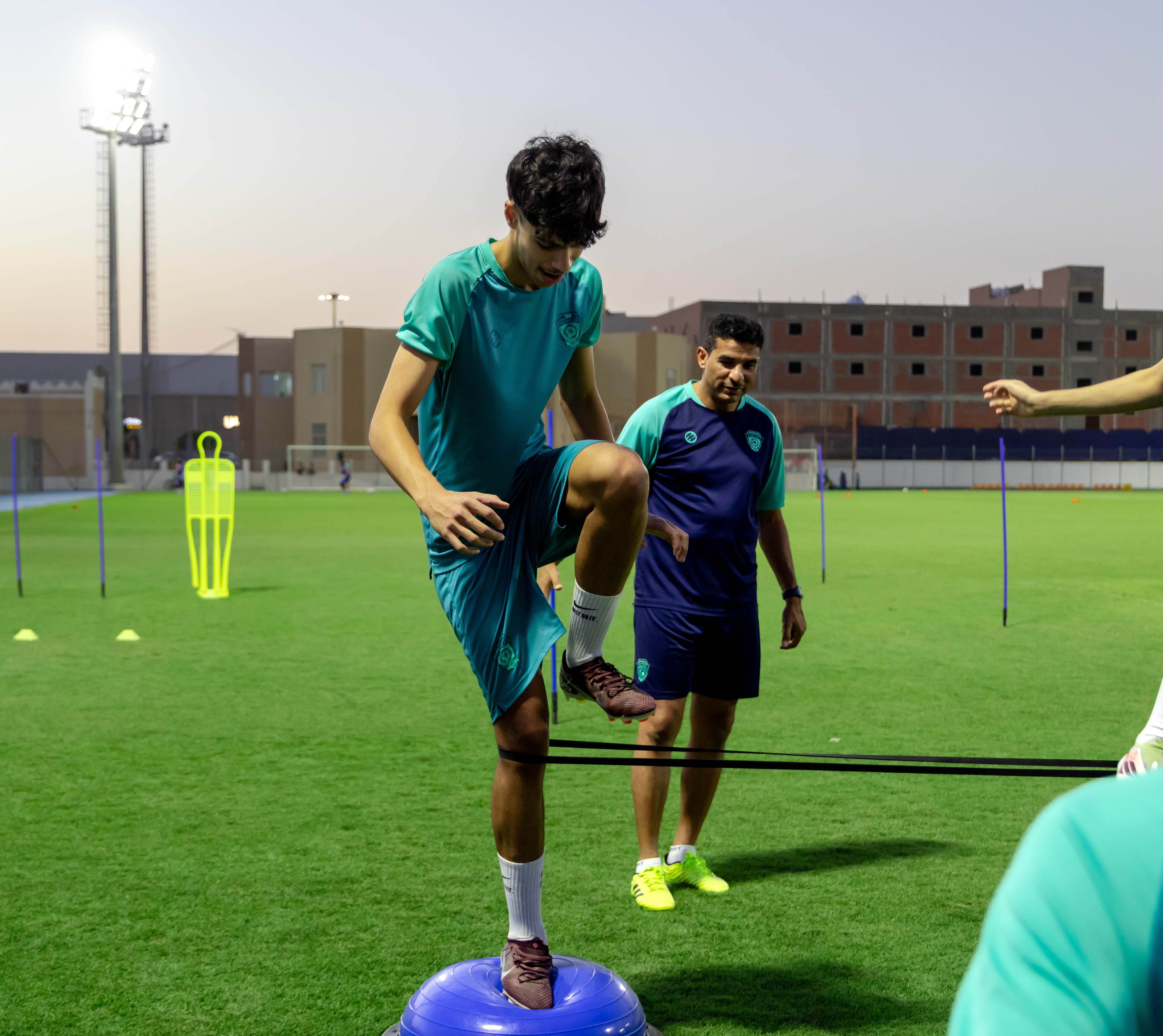 الفيحاء U21 يُجري تمرينه الرئيس استعدادًا لملاقاة النجمة .