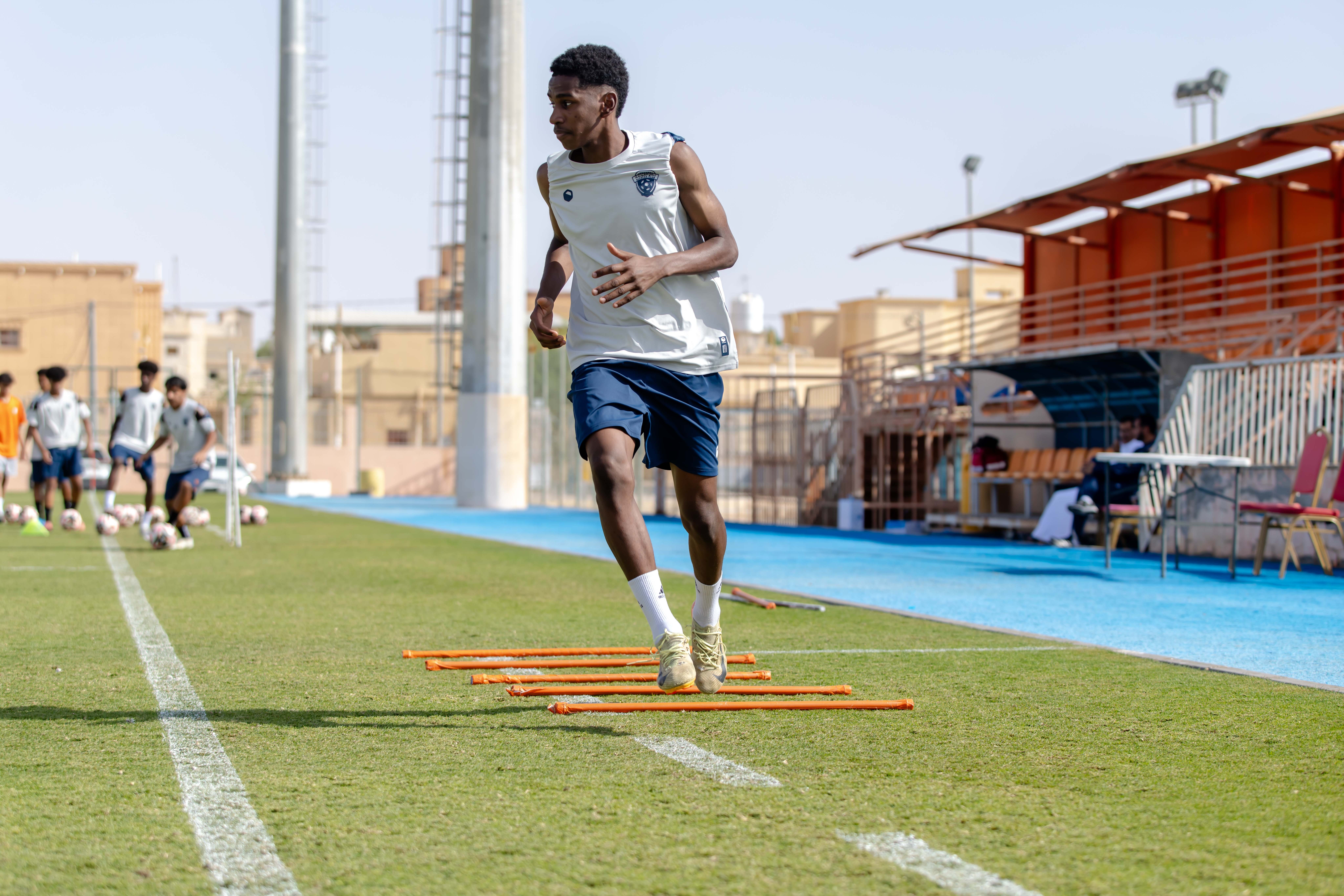 الفيحاء تحت 17 سنة يجري تمرينه الرئيس لمواجهة نظيره نادي الامجاد