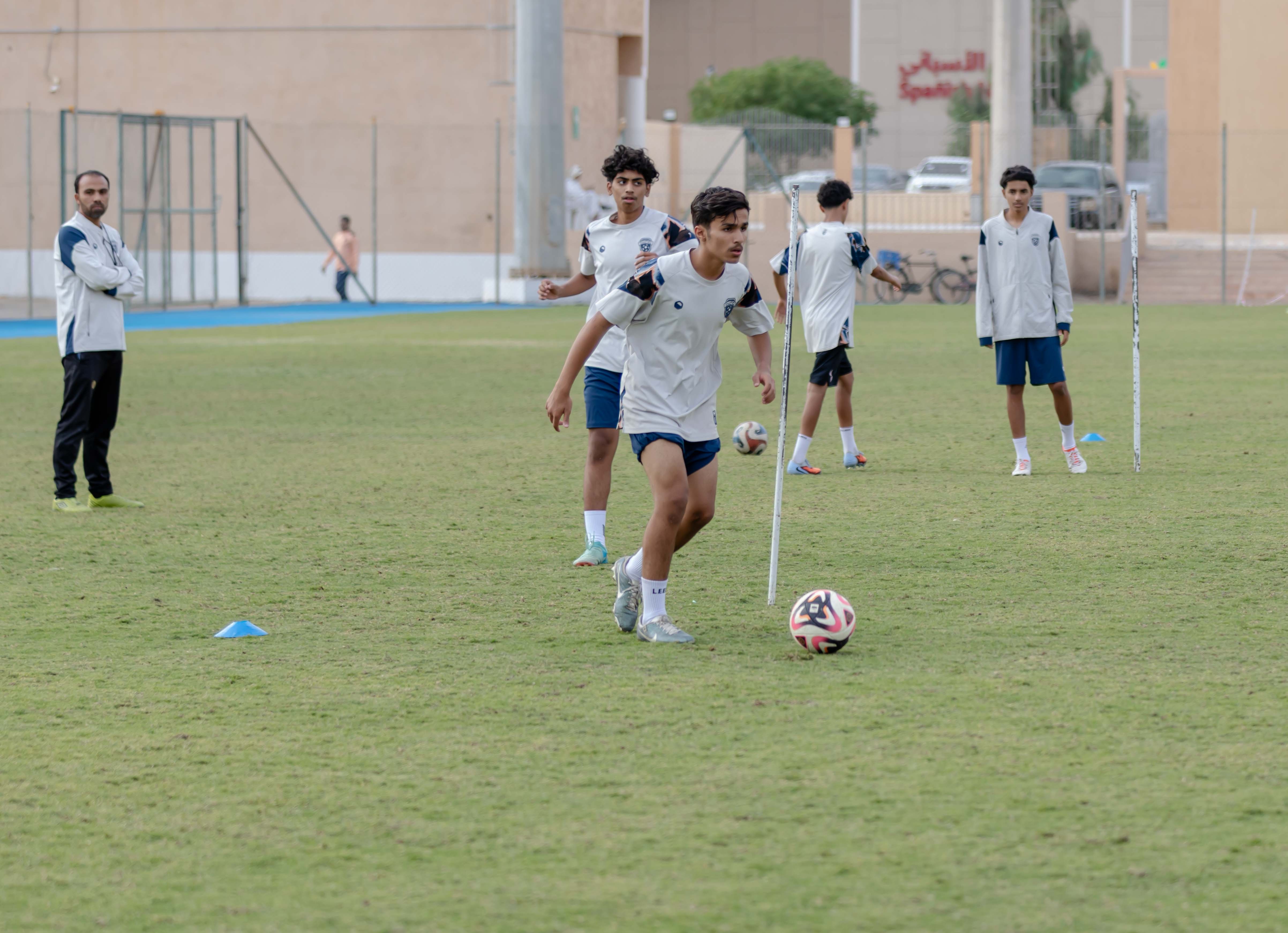 الفيحاء تحت 15 سنة يجري تمرينه الرئيس لمواجهة نظيره نادي الهلال