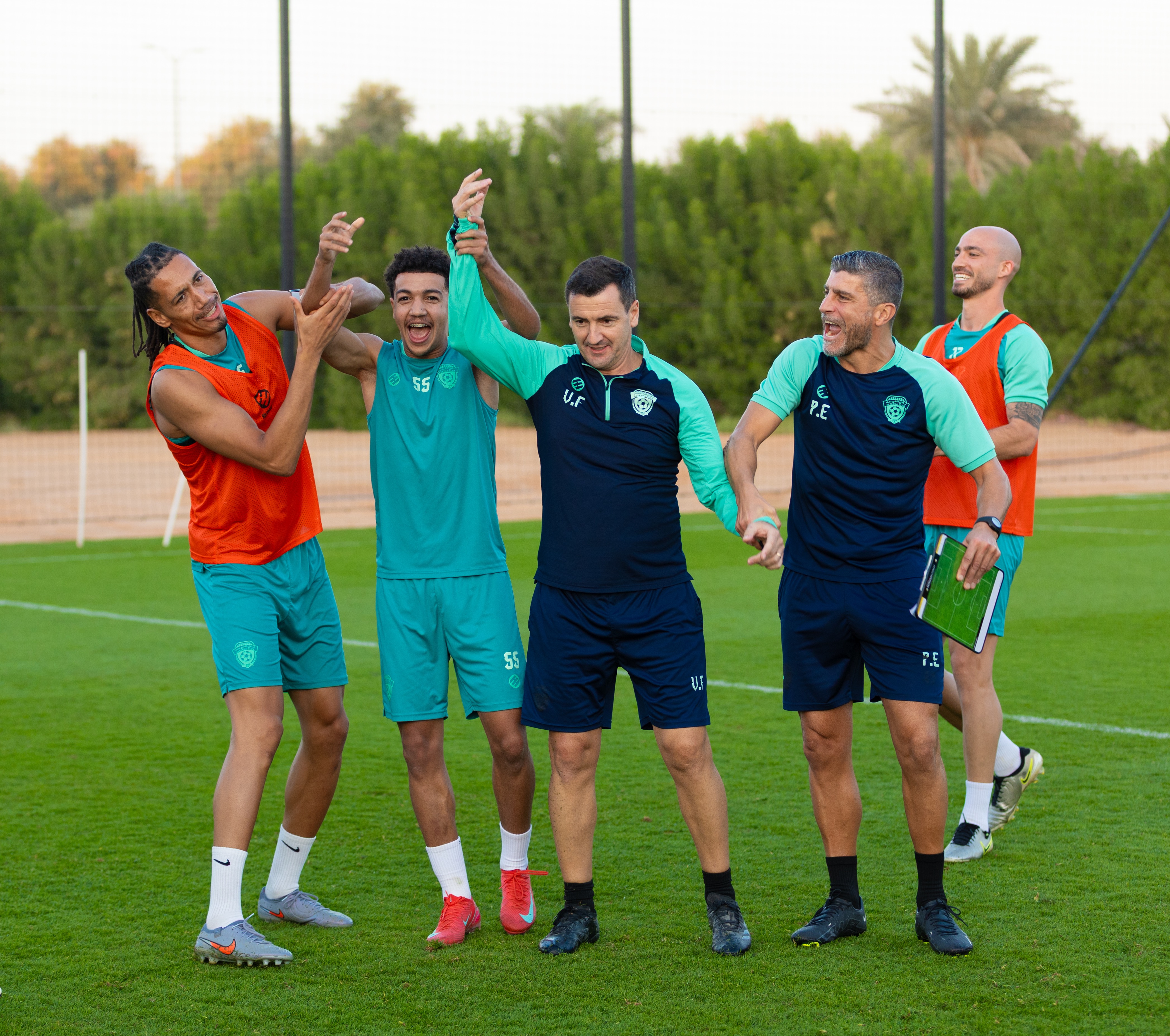 بحصتين صباحية ومسائية، الفيحاء يختتم استعداداته للبطائح الإماراتي