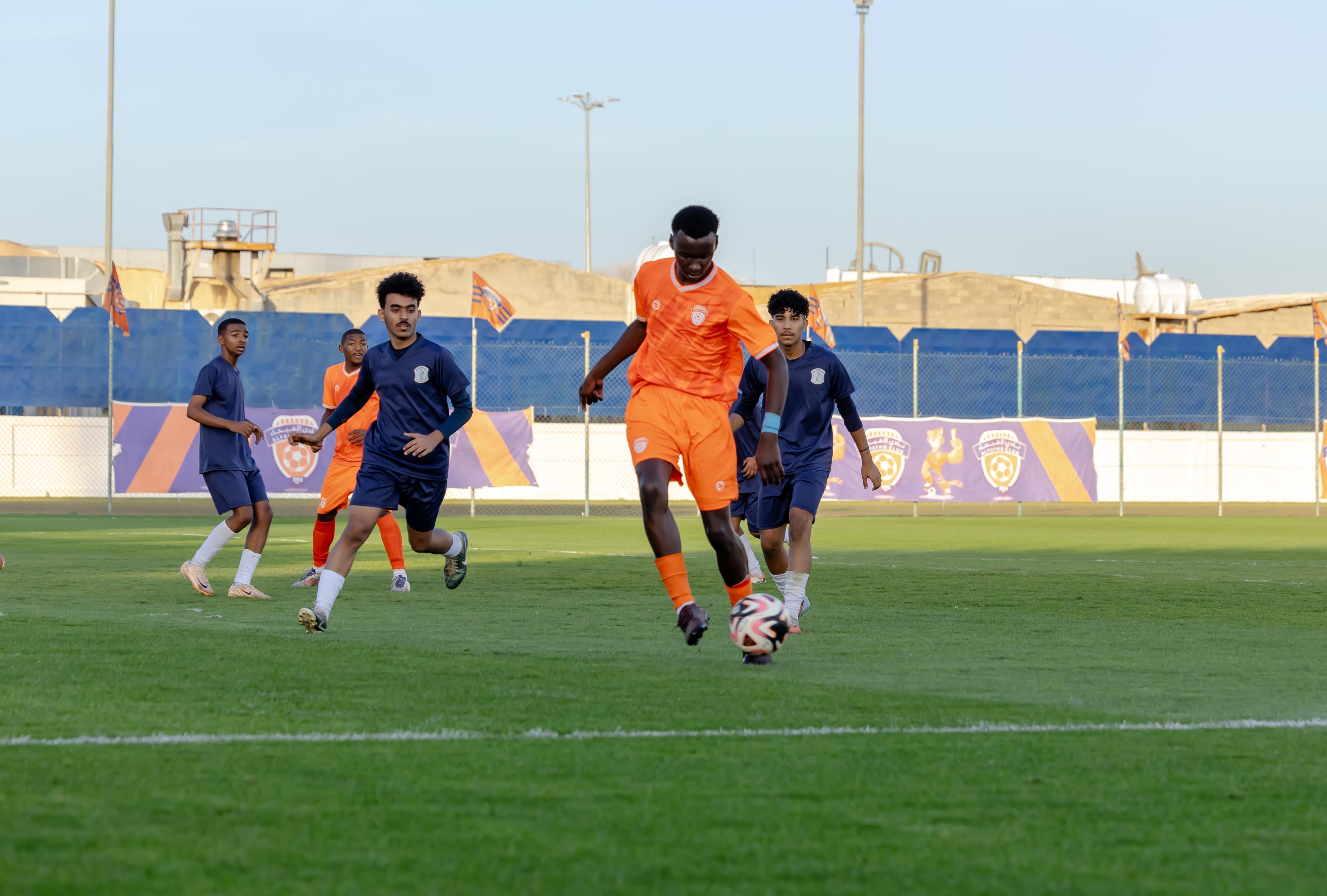 الفيحاء تحت 17 سنة يكسب لقاء نظيرة نادي الامجاد